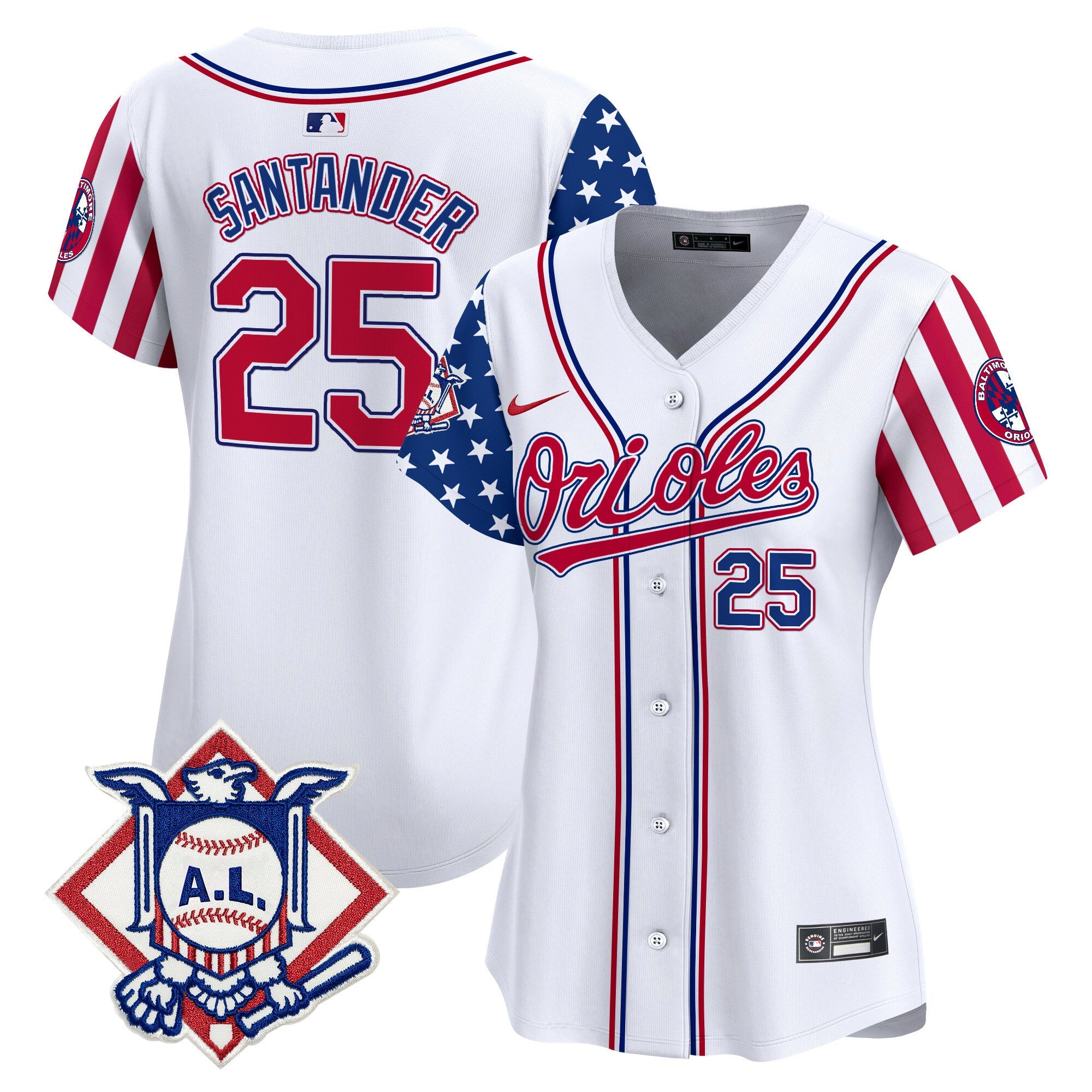 Women’s Baltimore 2024 Fourth of July Vapor Premier Limited Jersey