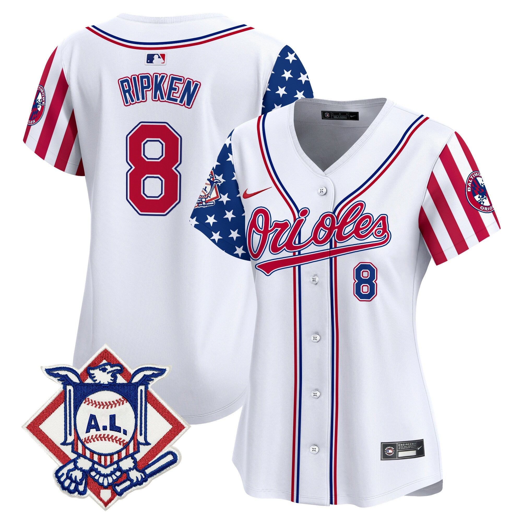 Women’s Baltimore 2024 Fourth of July Vapor Premier Limited Jersey