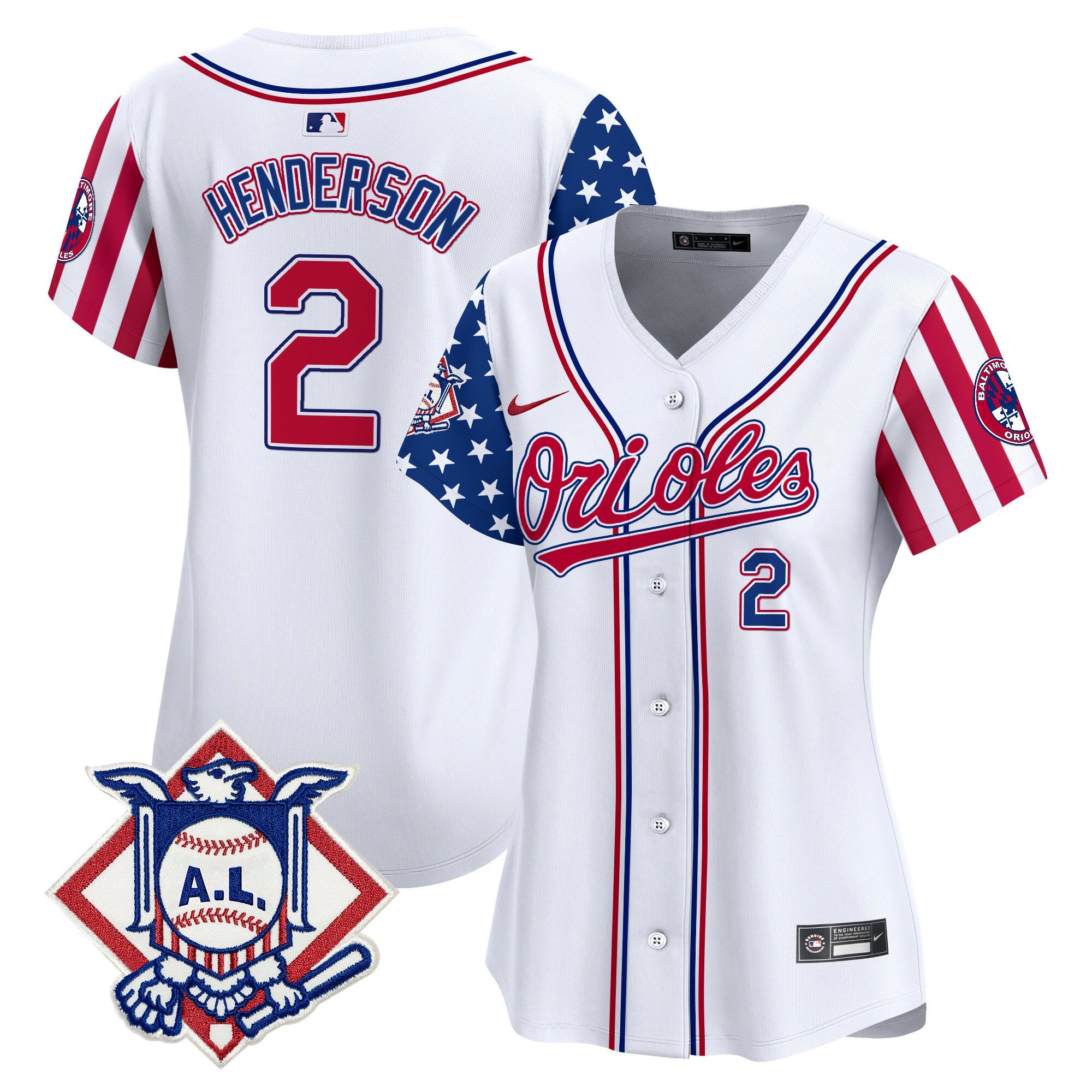 Women’s Baltimore 2024 Fourth of July Vapor Premier Limited Jersey