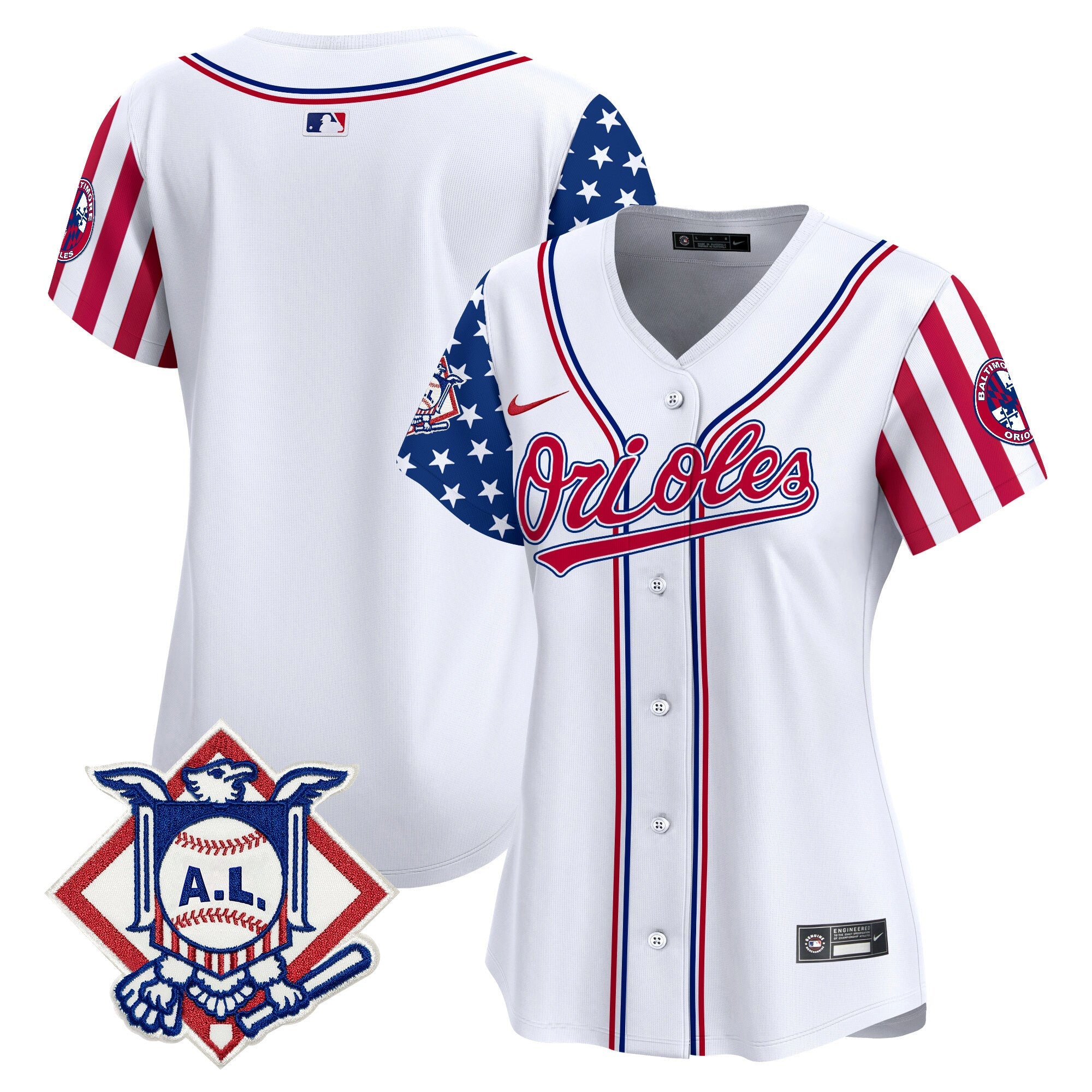 Women’s Baltimore 2024 Fourth of July Vapor Premier Limited Jersey