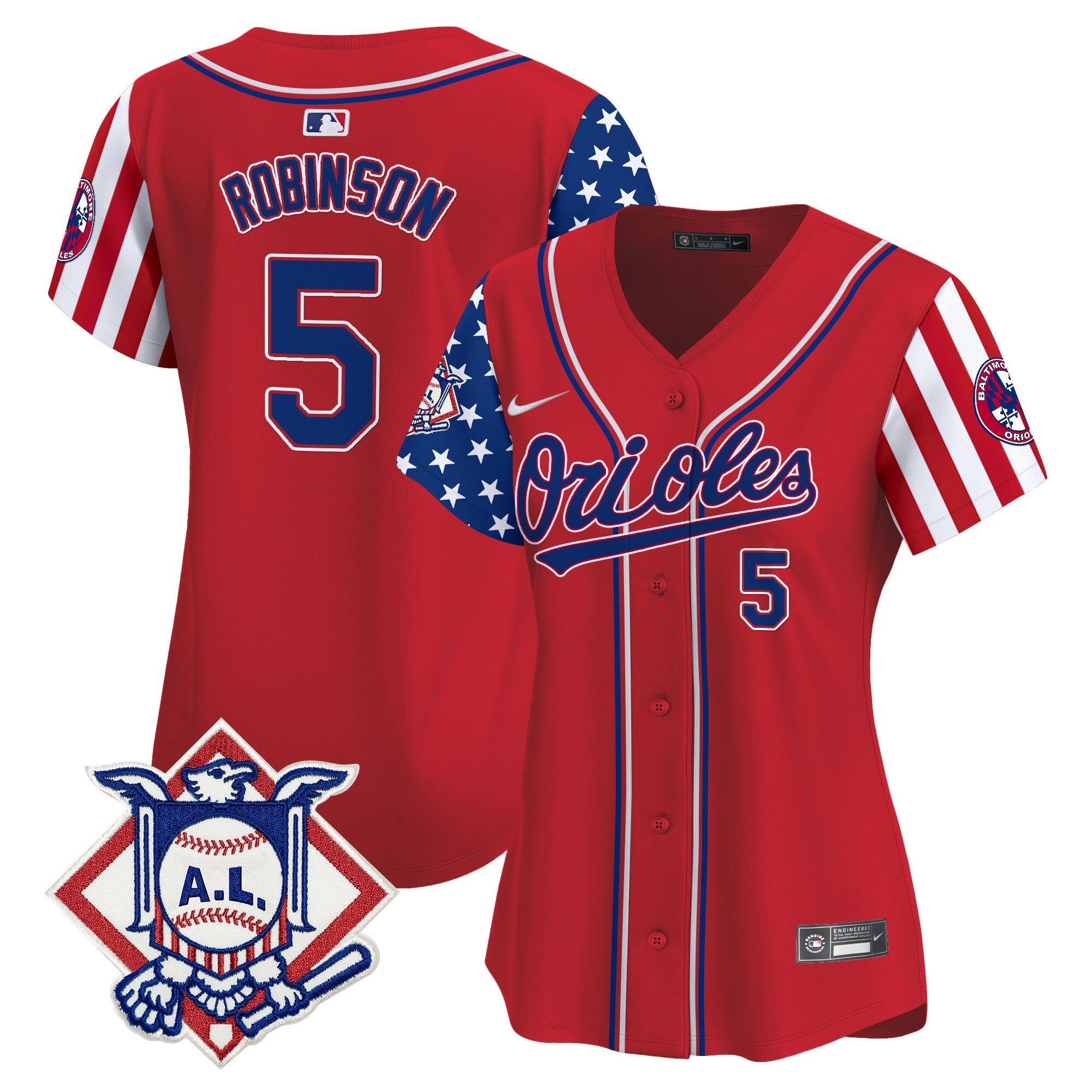 Women’s Baltimore 2024 Fourth of July Vapor Premier Limited Jersey