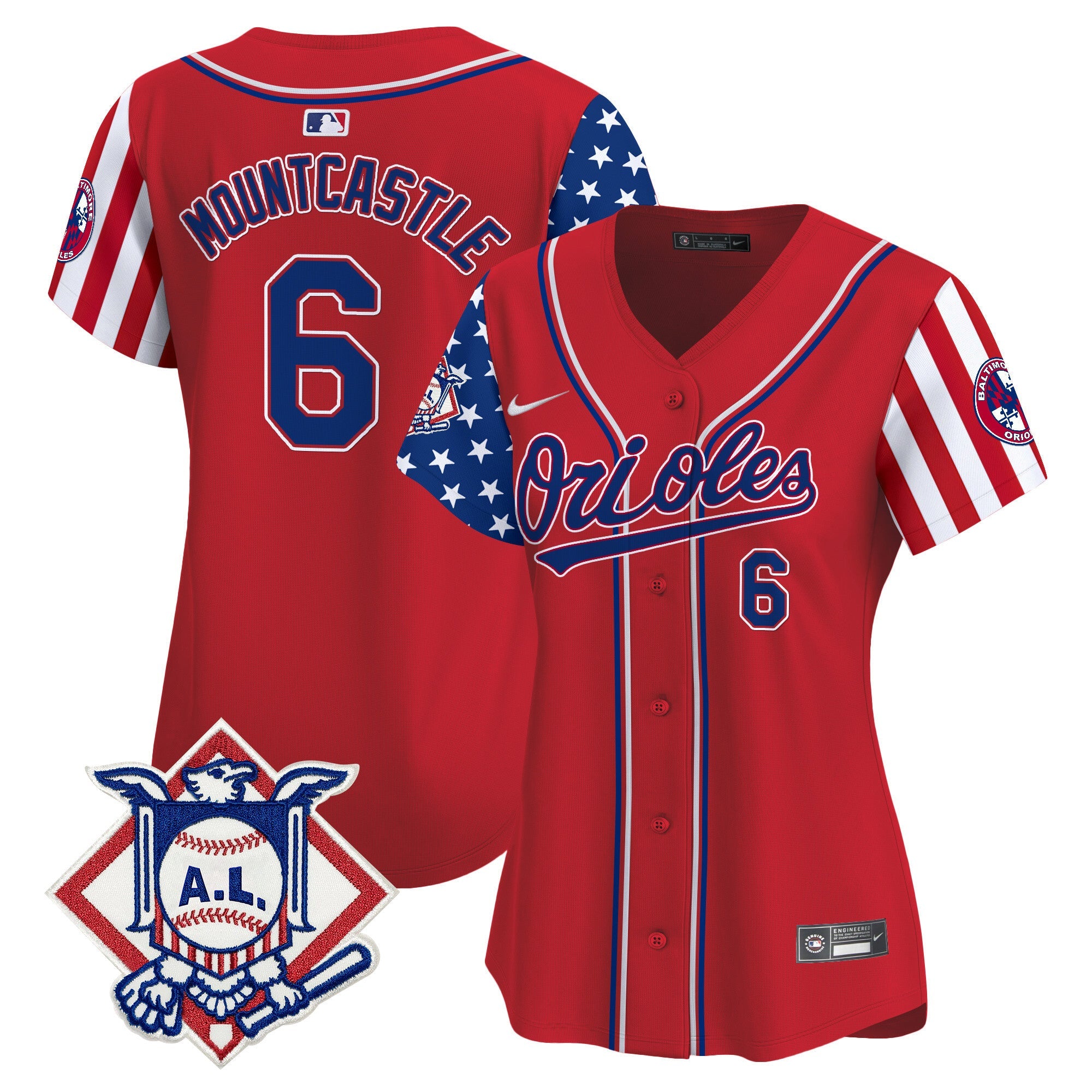 Women’s Baltimore 2024 Fourth of July Vapor Premier Limited Jersey
