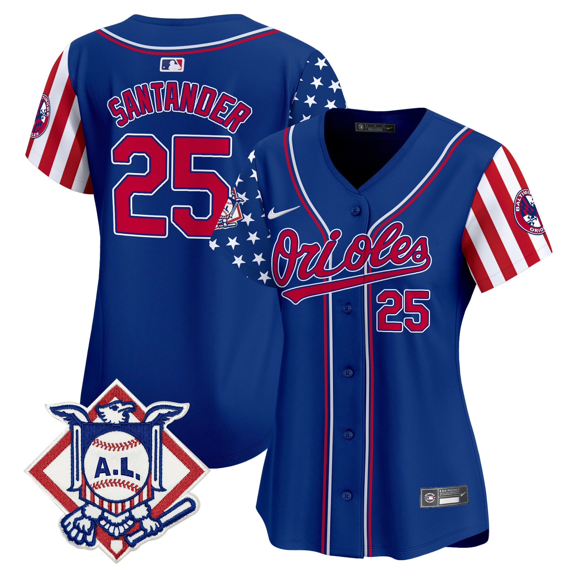 Women’s Baltimore 2024 Fourth of July Vapor Premier Limited Jersey