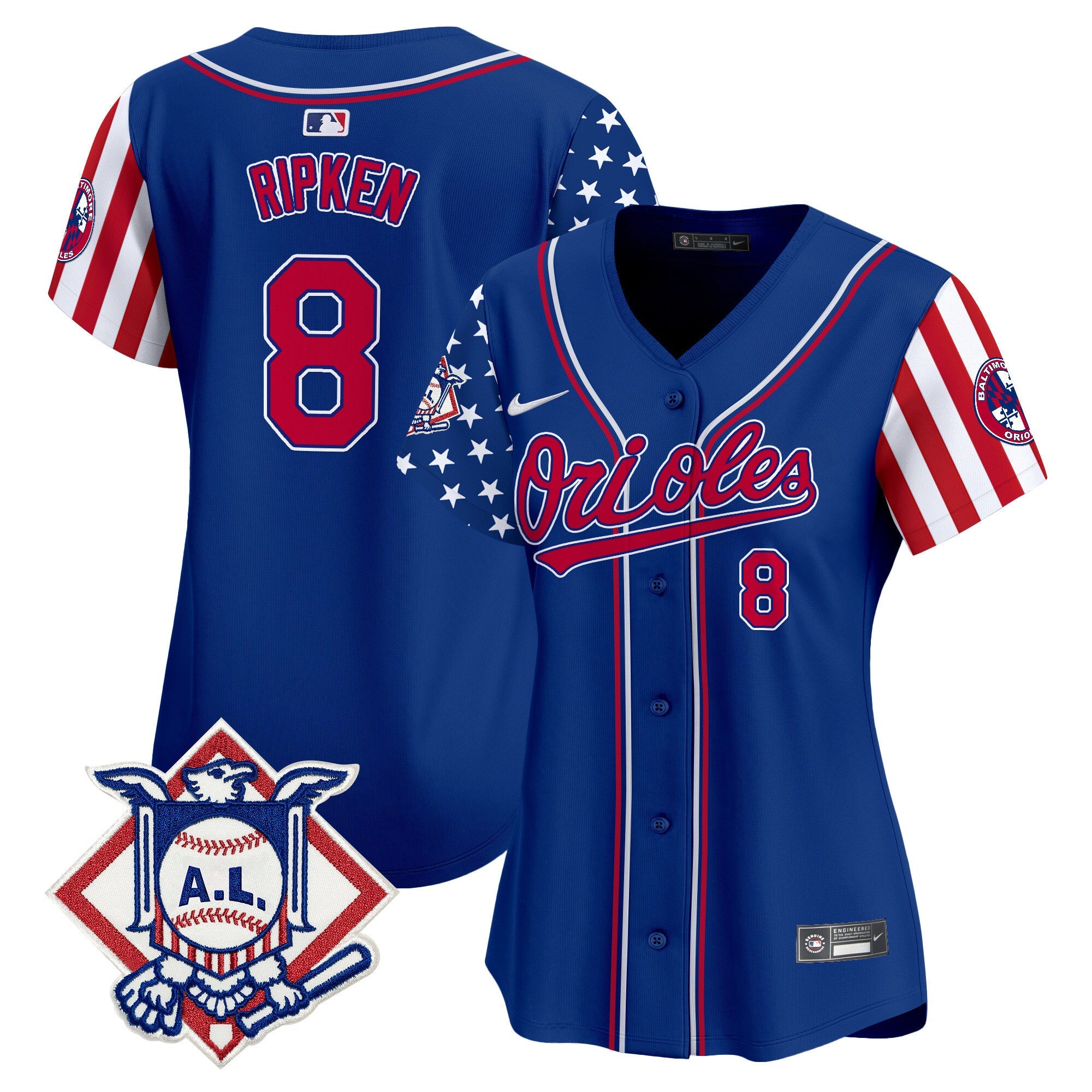 Women’s Baltimore 2024 Fourth of July Vapor Premier Limited Jersey