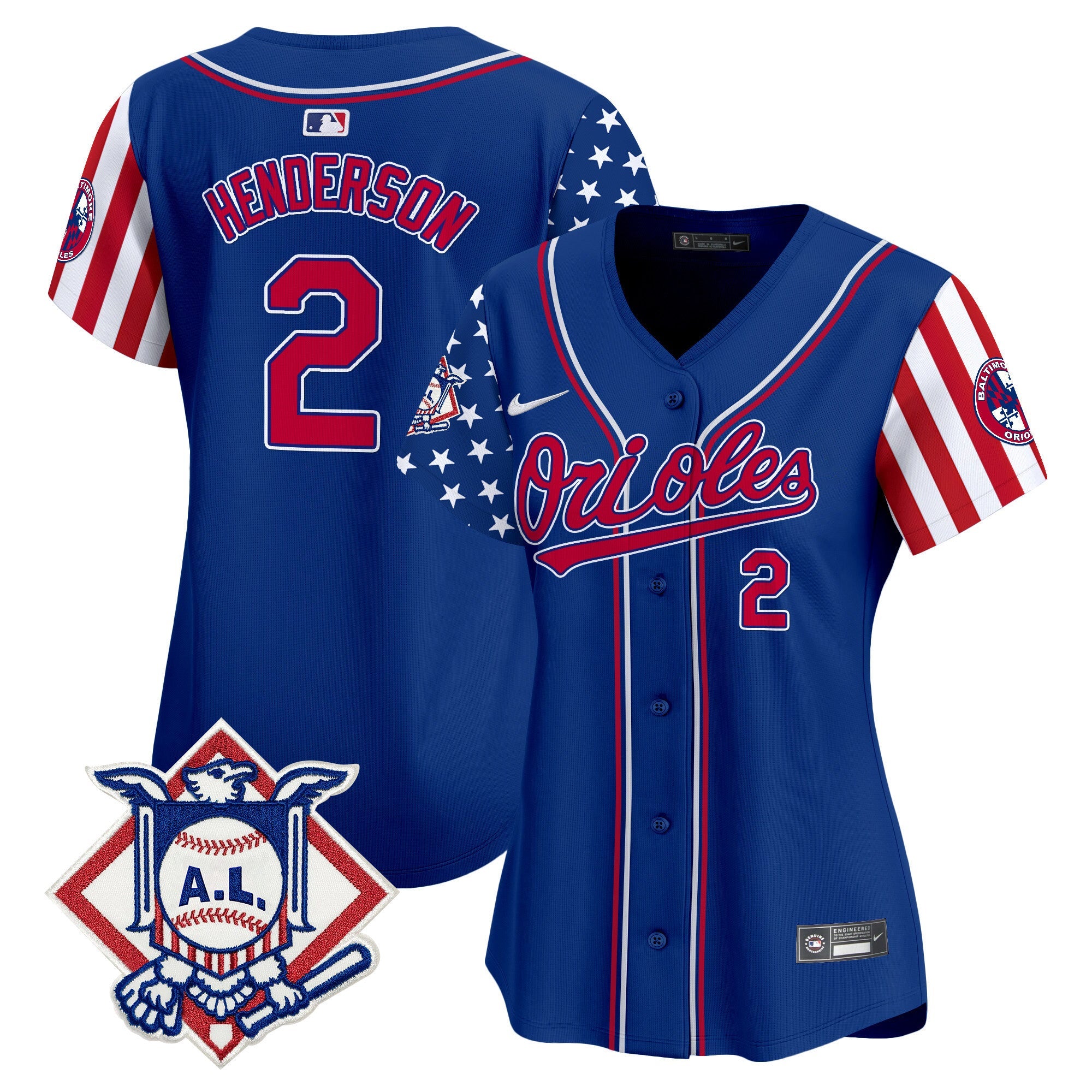 Women’s Baltimore 2024 Fourth of July Vapor Premier Limited Jersey