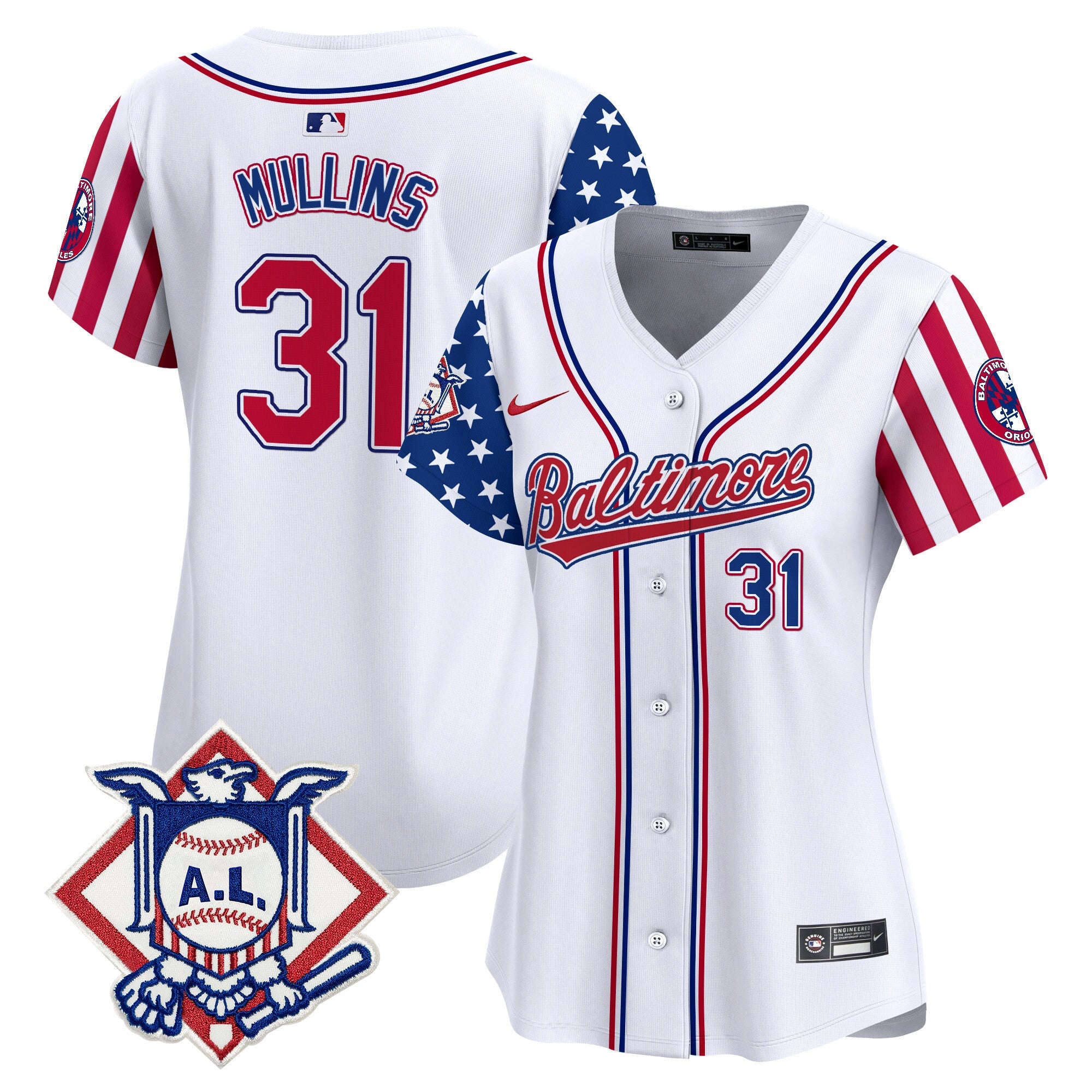 Women’s Baltimore 2024 Fourth of July Vapor Premier Limited Jersey