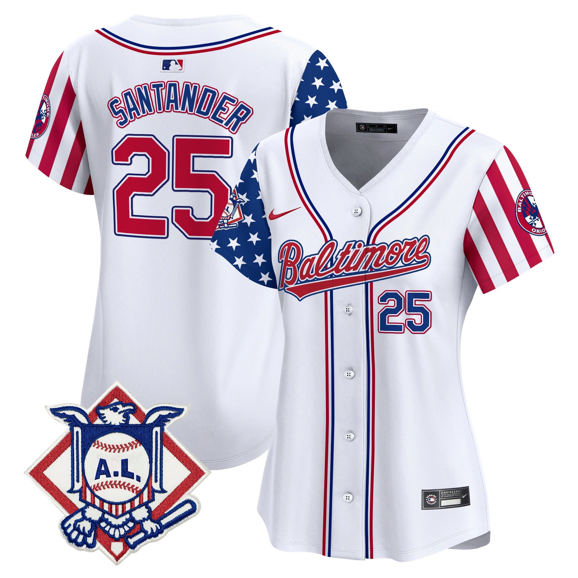 Women’s Baltimore 2024 Fourth of July Vapor Premier Limited Jersey
