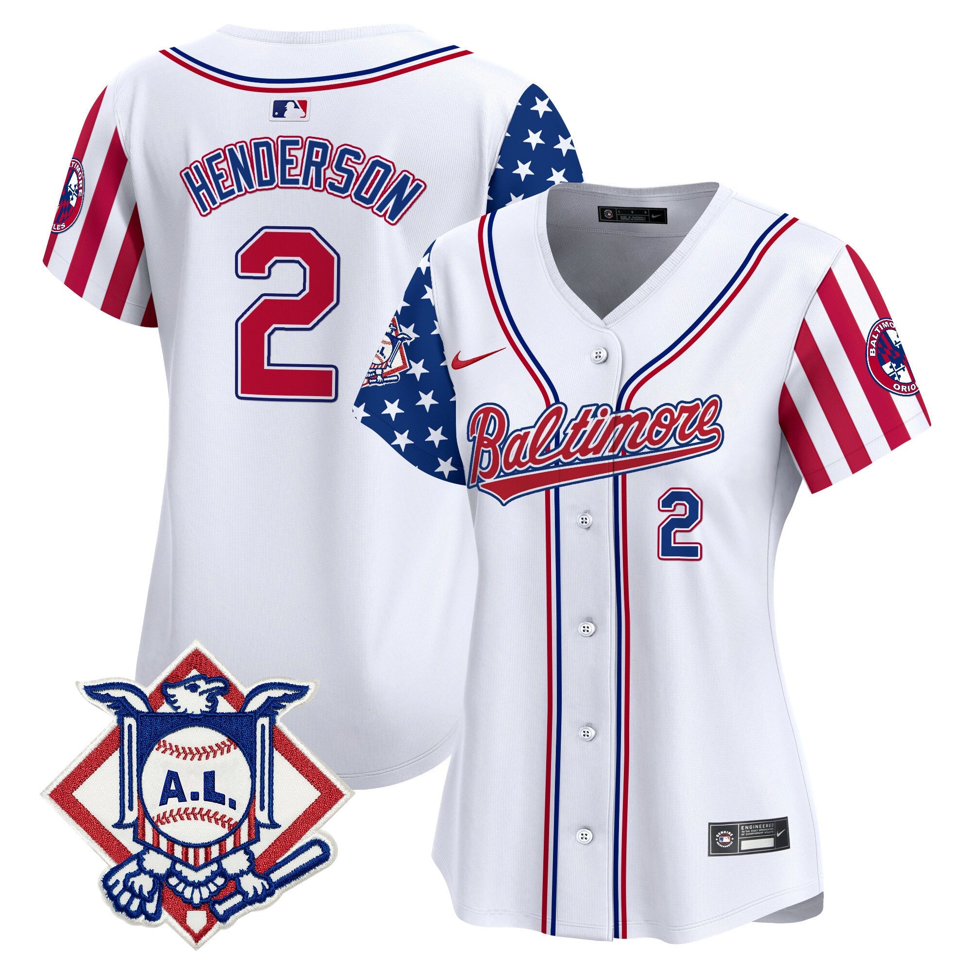 Women’s Baltimore 2024 Fourth of July Vapor Premier Limited Jersey
