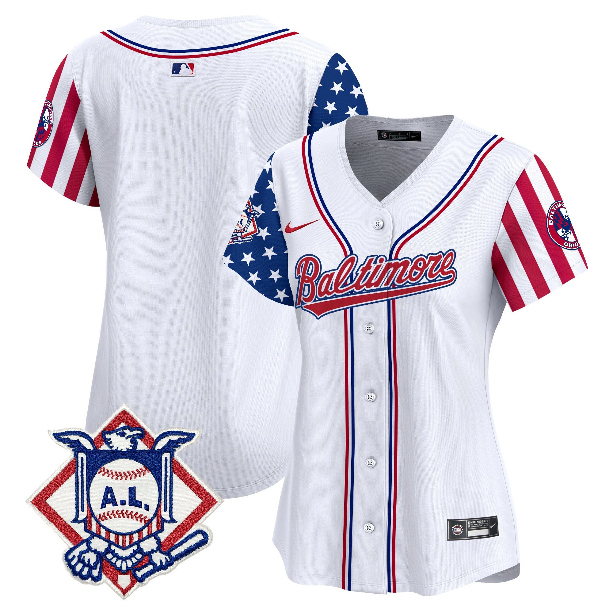 Women’s Baltimore 2024 Fourth of July Vapor Premier Limited Jersey