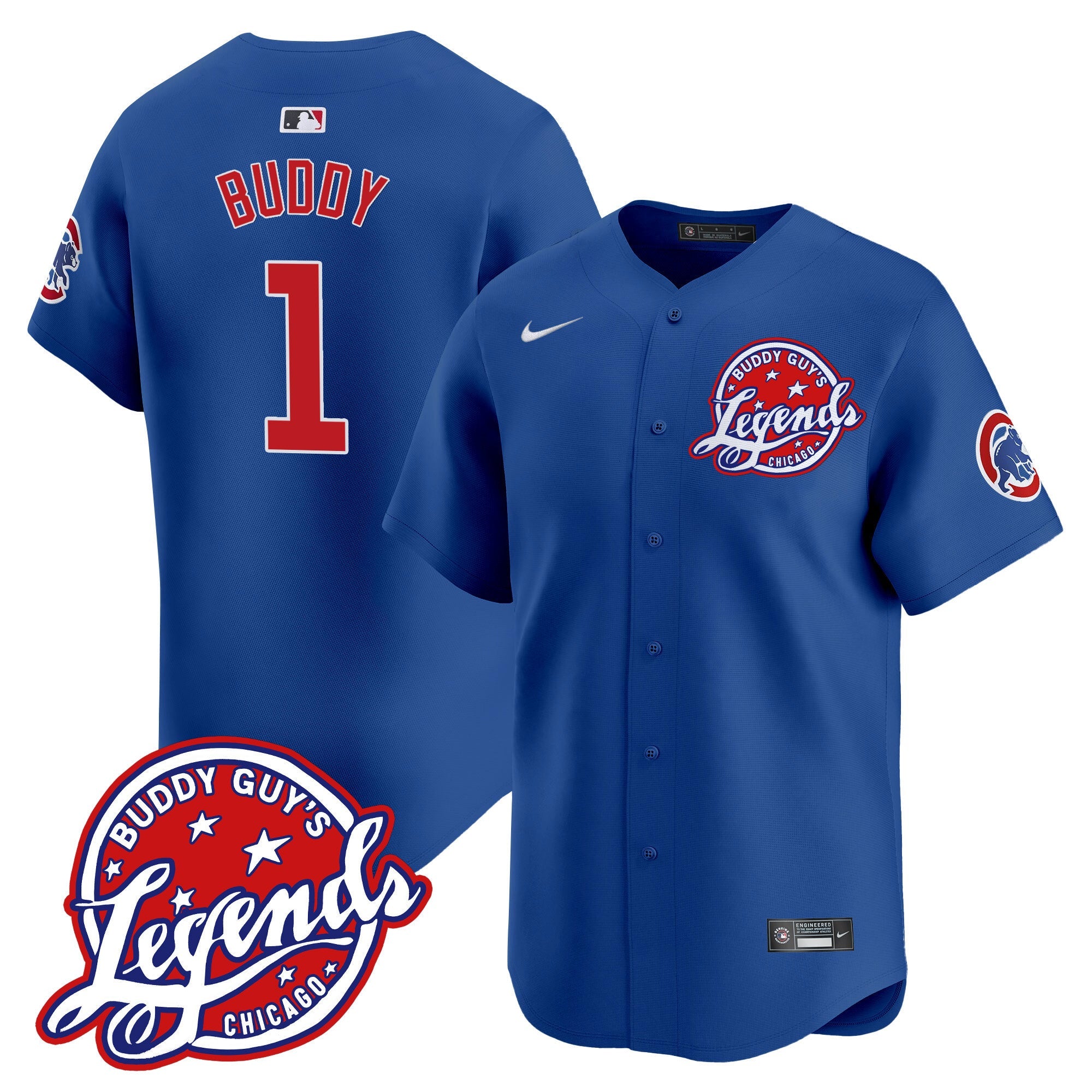 Men’s Chicago Buddy Guy’s Legends Vapor Premier Limited Jersey