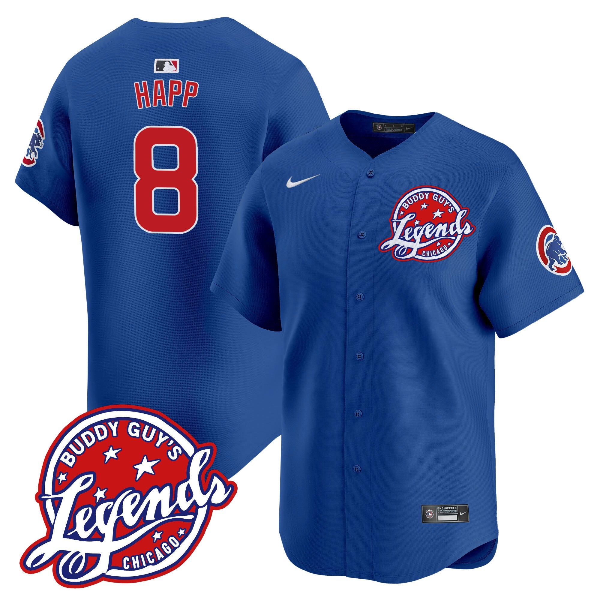 Men’s Chicago Buddy Guy’s Legends Vapor Premier Limited Jersey