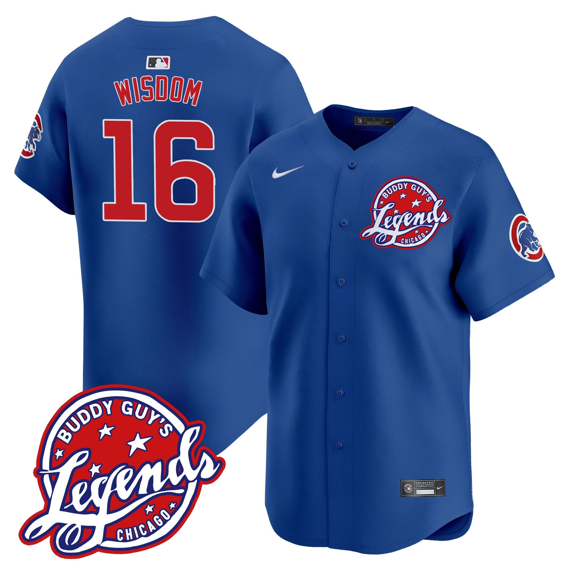 Men’s Chicago Buddy Guy’s Legends Vapor Premier Limited Jersey