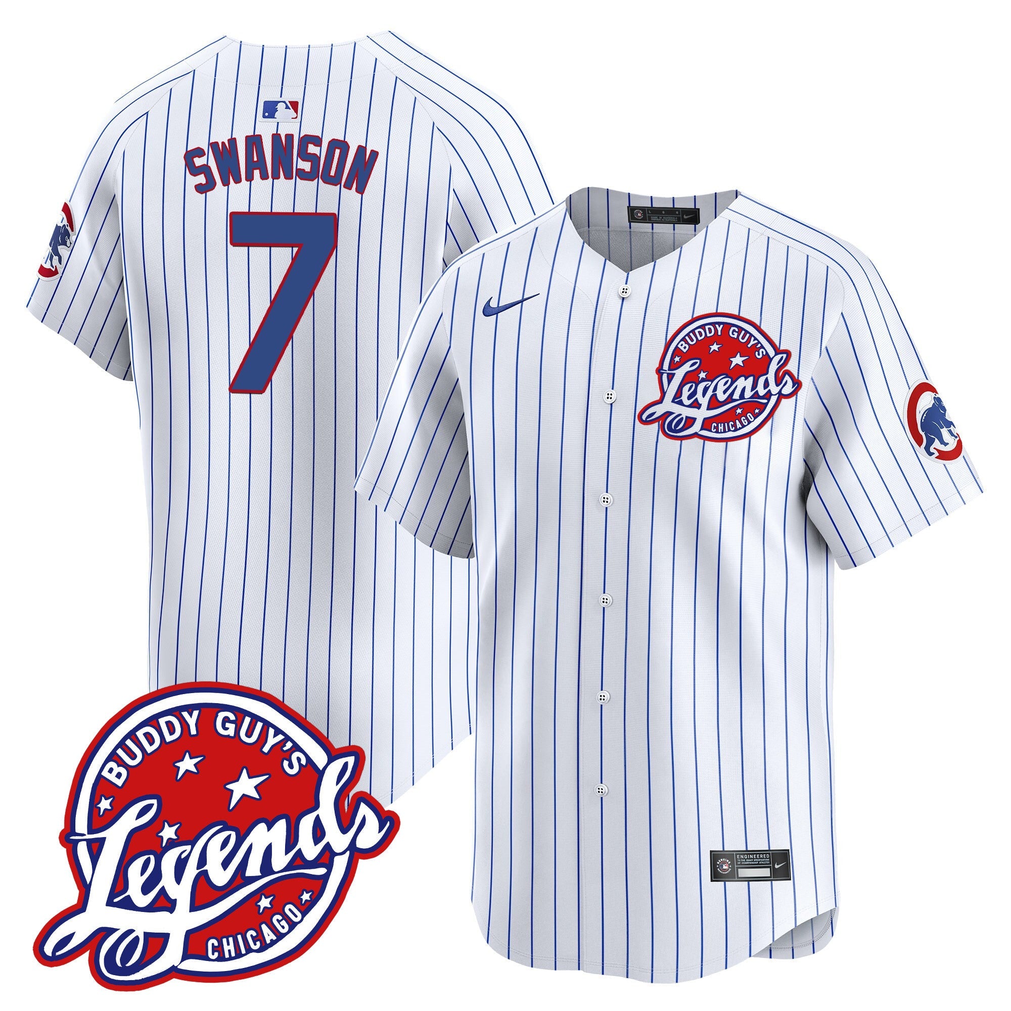 Men’s Chicago Buddy Guy’s Legends Vapor Premier Limited Jersey