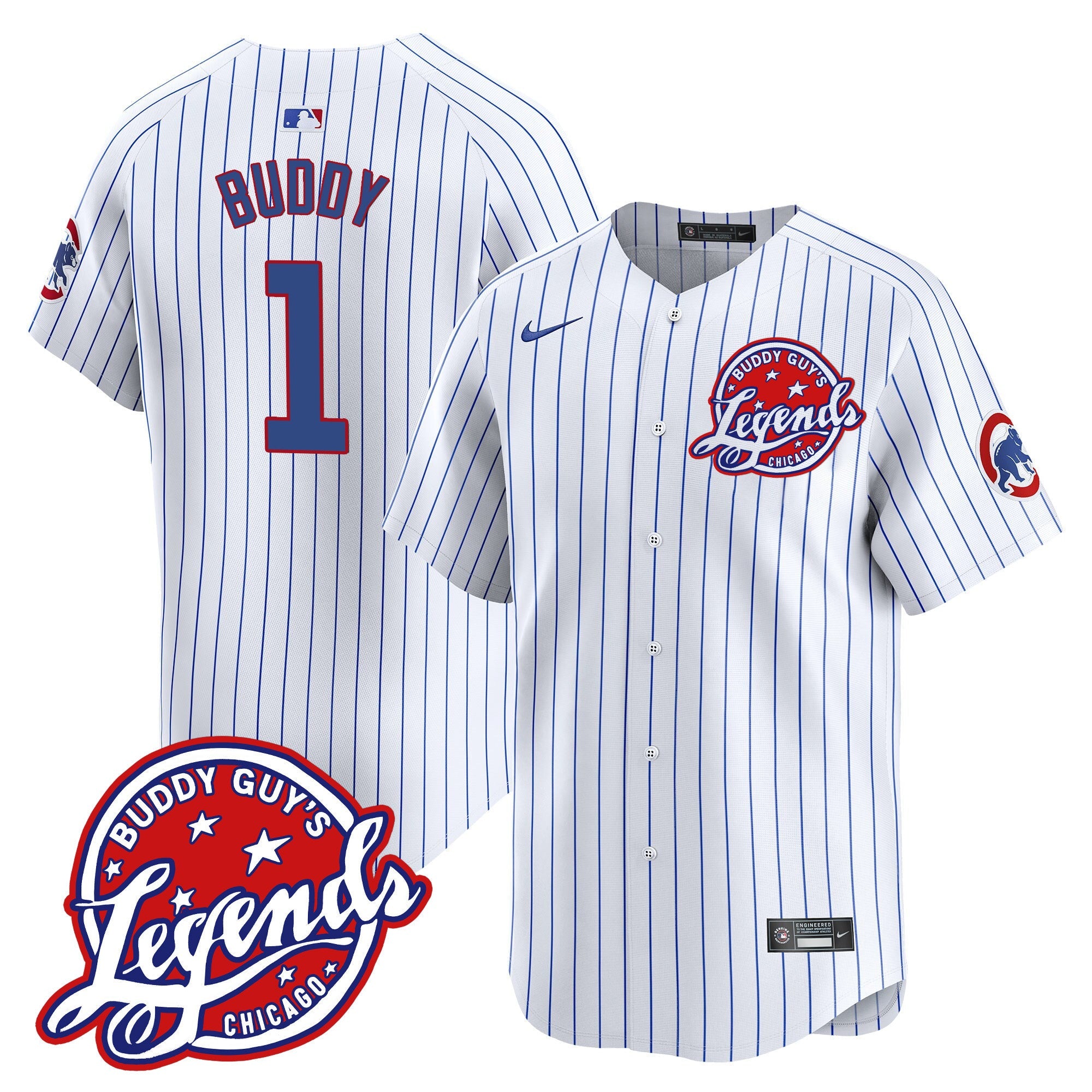Men’s Chicago Buddy Guy’s Legends Vapor Premier Limited Jersey