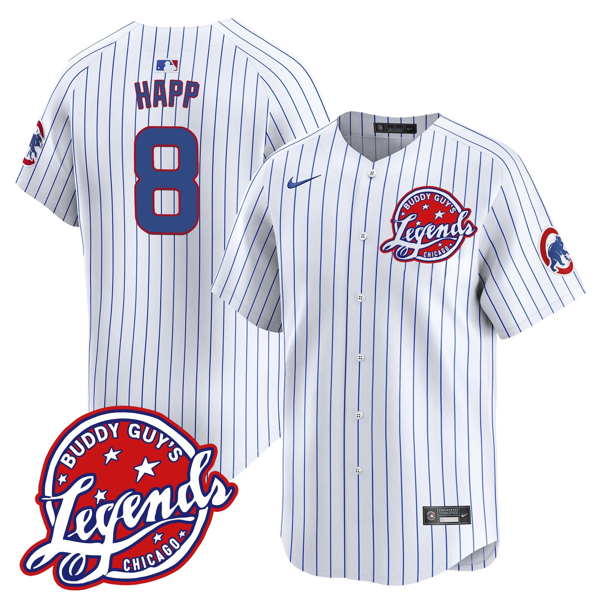 Men’s Chicago Buddy Guy’s Legends Vapor Premier Limited Jersey