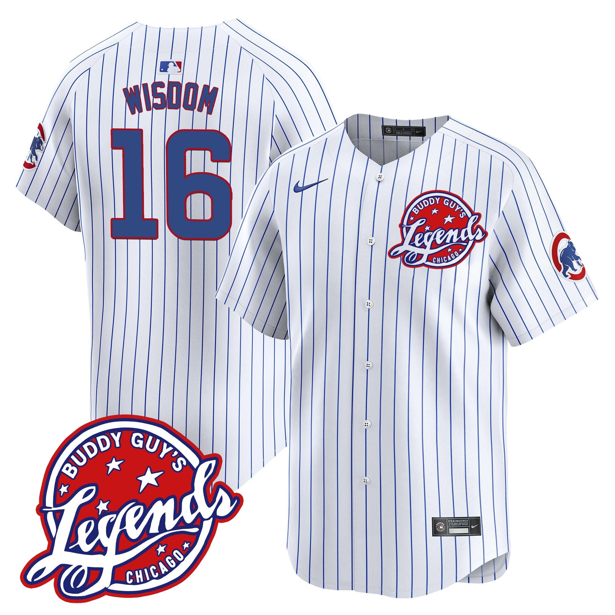 Men’s Chicago Buddy Guy’s Legends Vapor Premier Limited Jersey