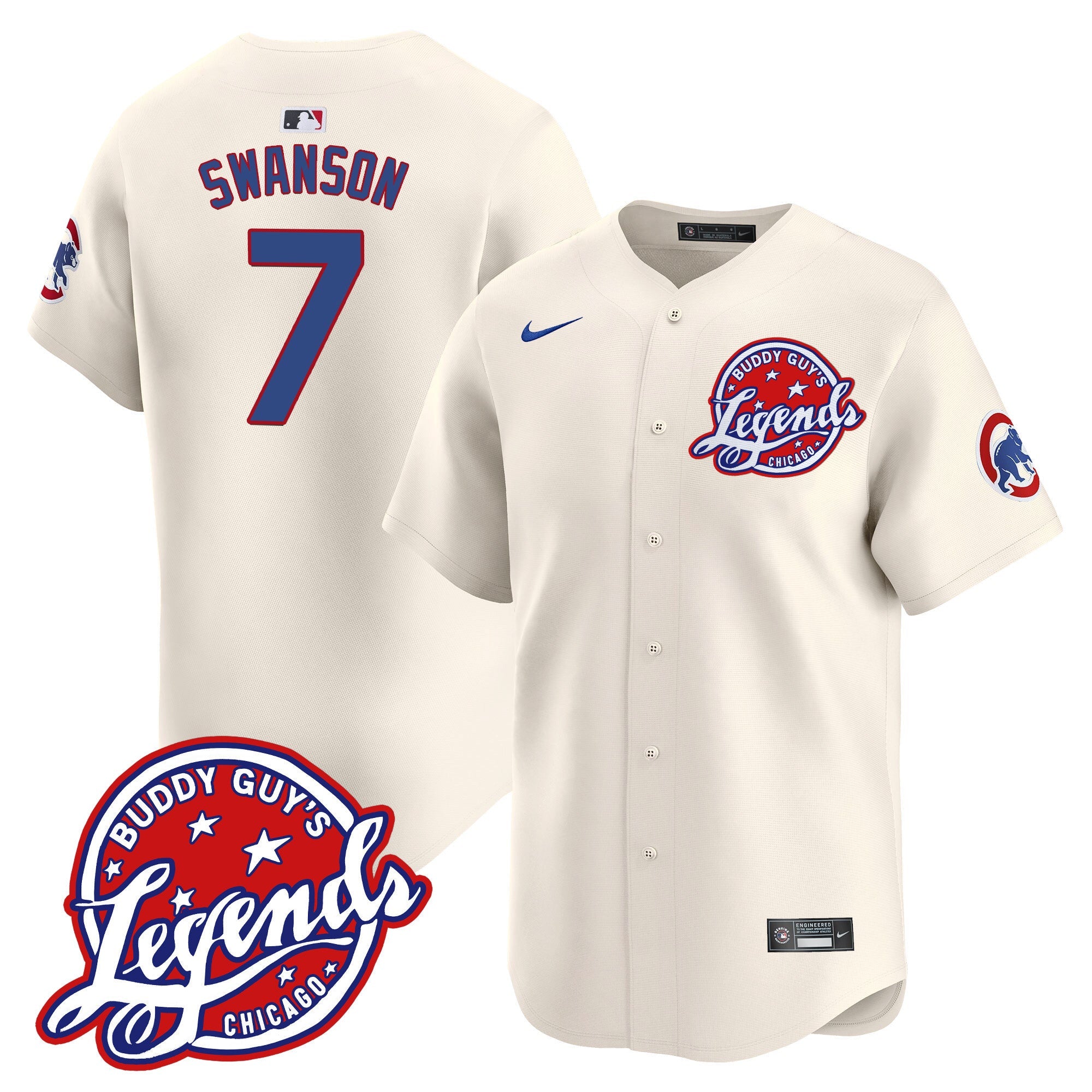 Men’s Chicago Buddy Guy’s Legends Vapor Premier Limited Jersey