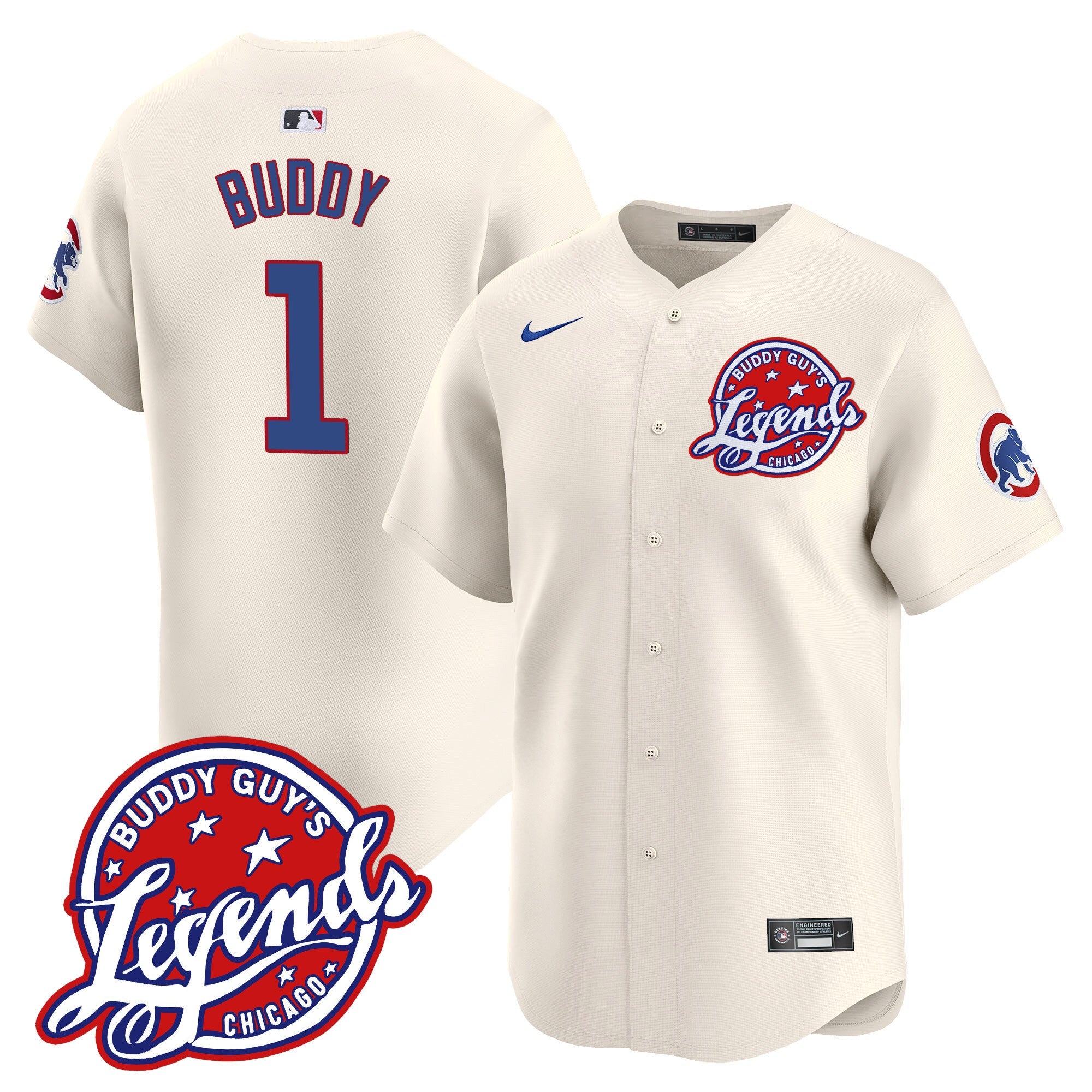 Men’s Chicago Buddy Guy’s Legends Vapor Premier Limited Jersey