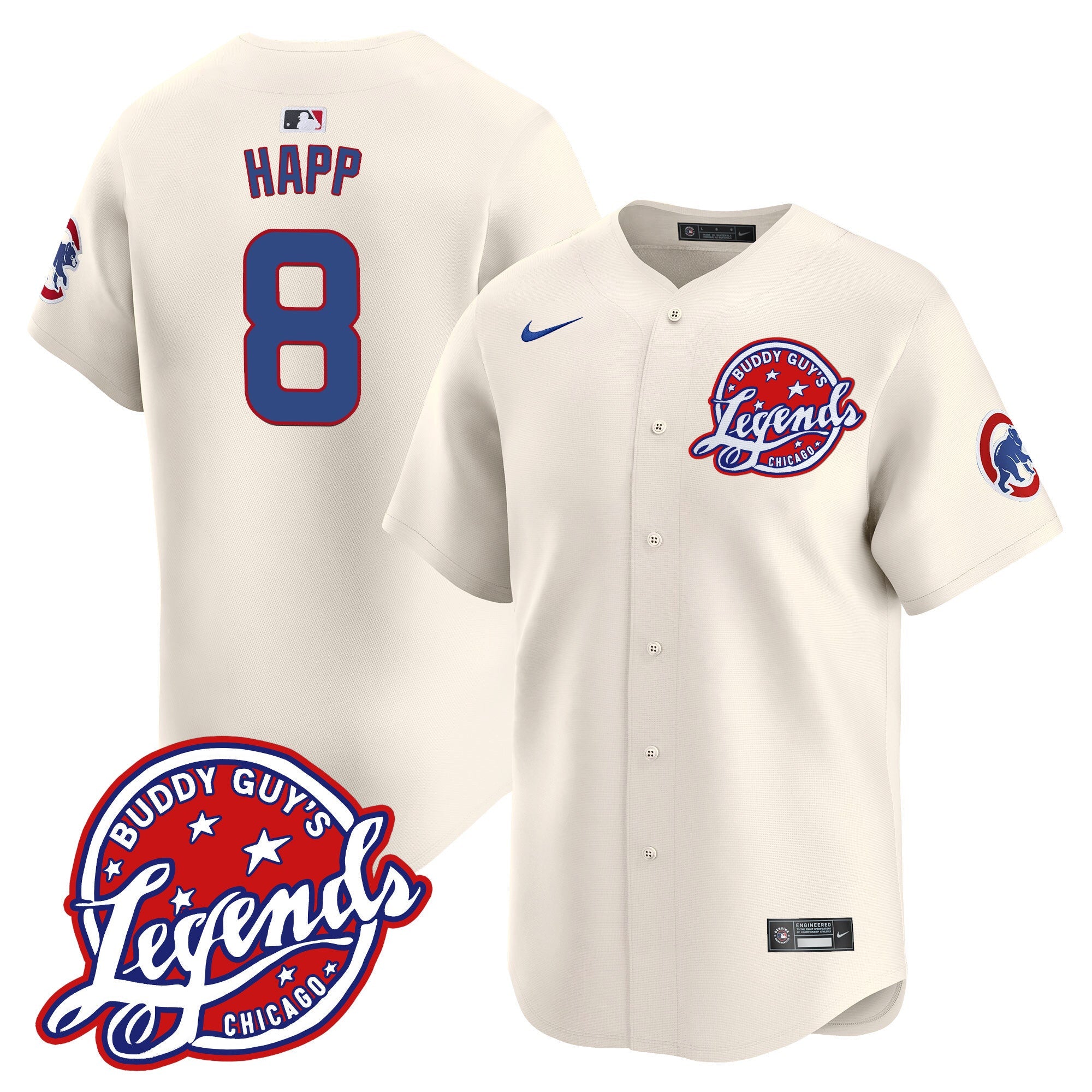 Men’s Chicago Buddy Guy’s Legends Vapor Premier Limited Jersey