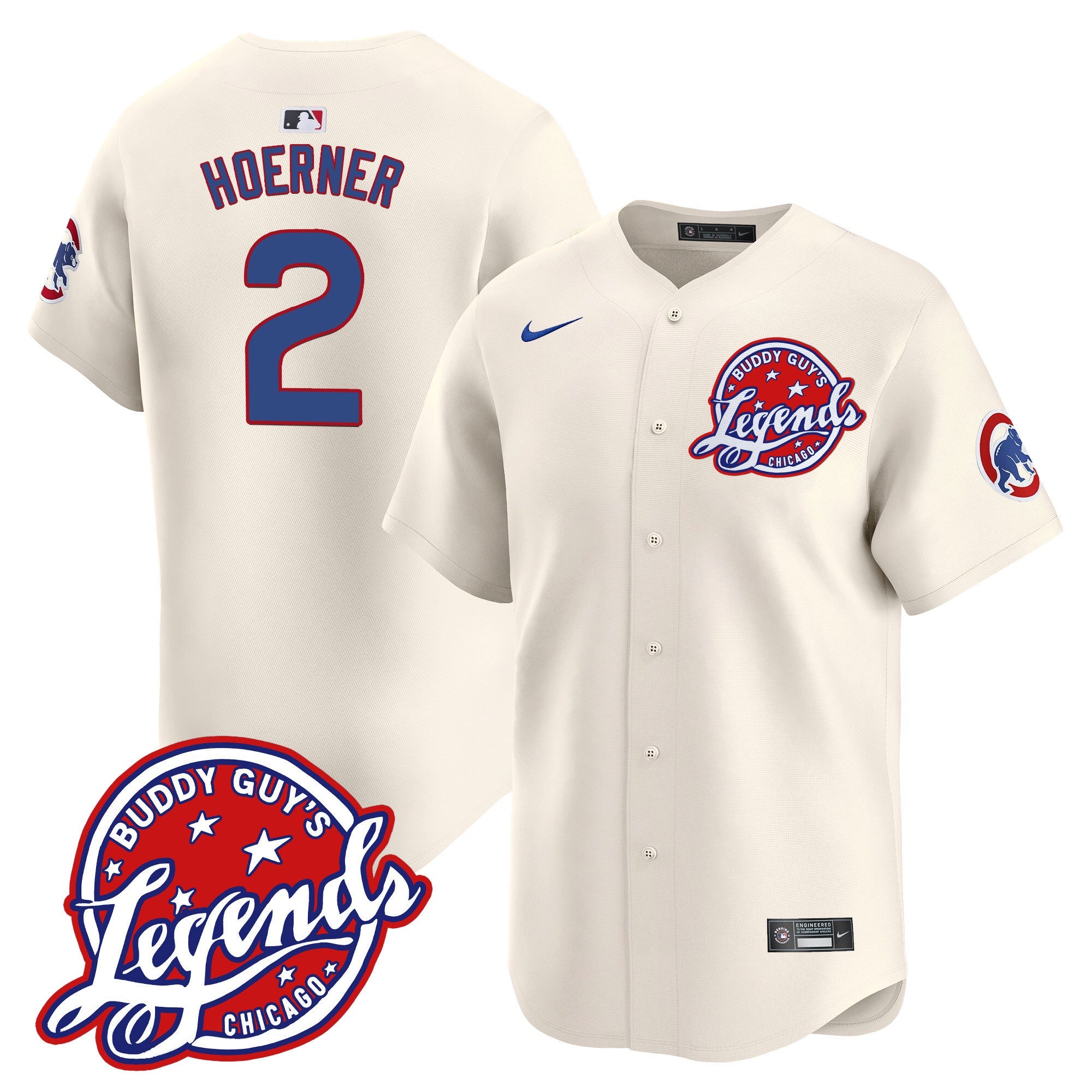 Men’s Chicago Buddy Guy’s Legends Vapor Premier Limited Jersey