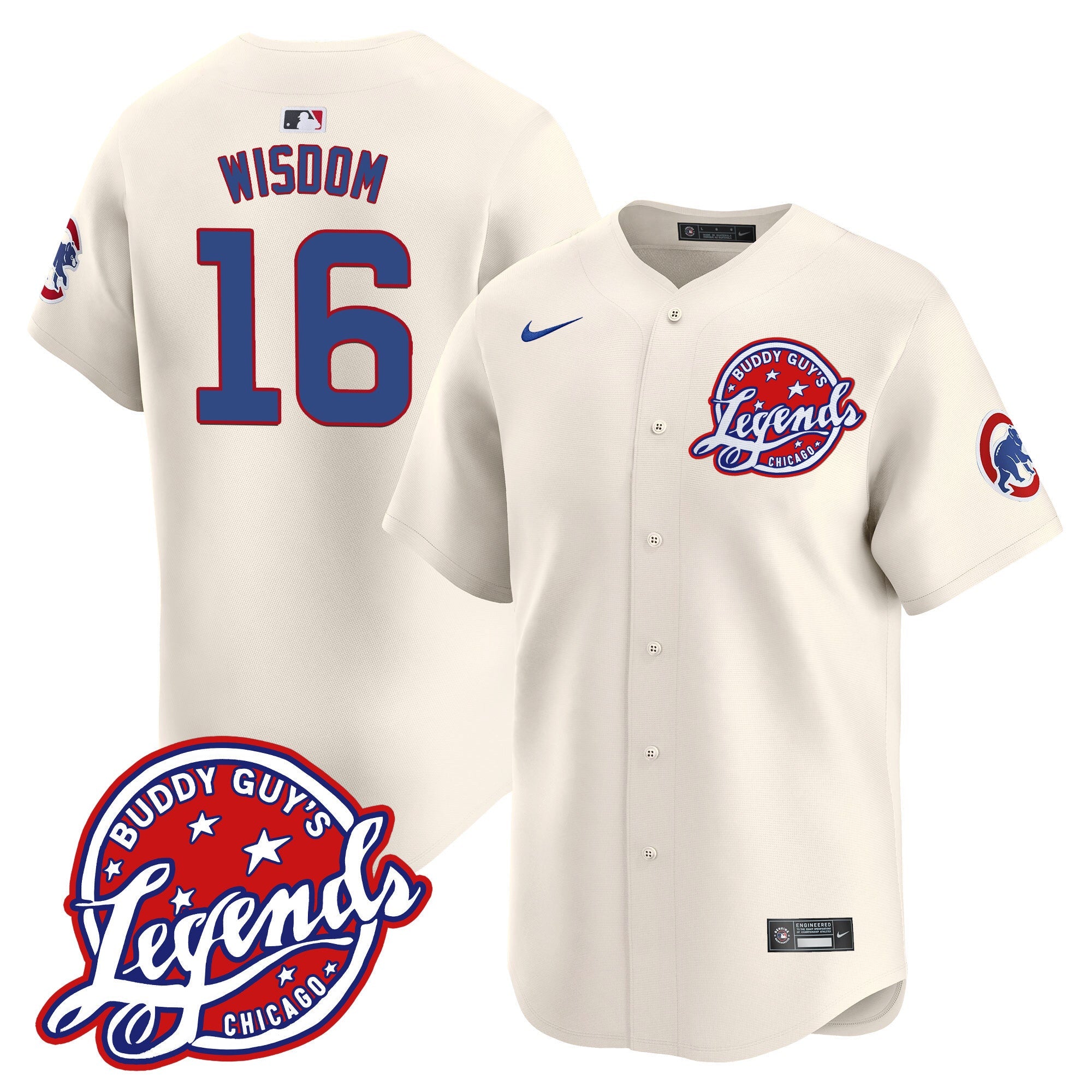 Men’s Chicago Buddy Guy’s Legends Vapor Premier Limited Jersey