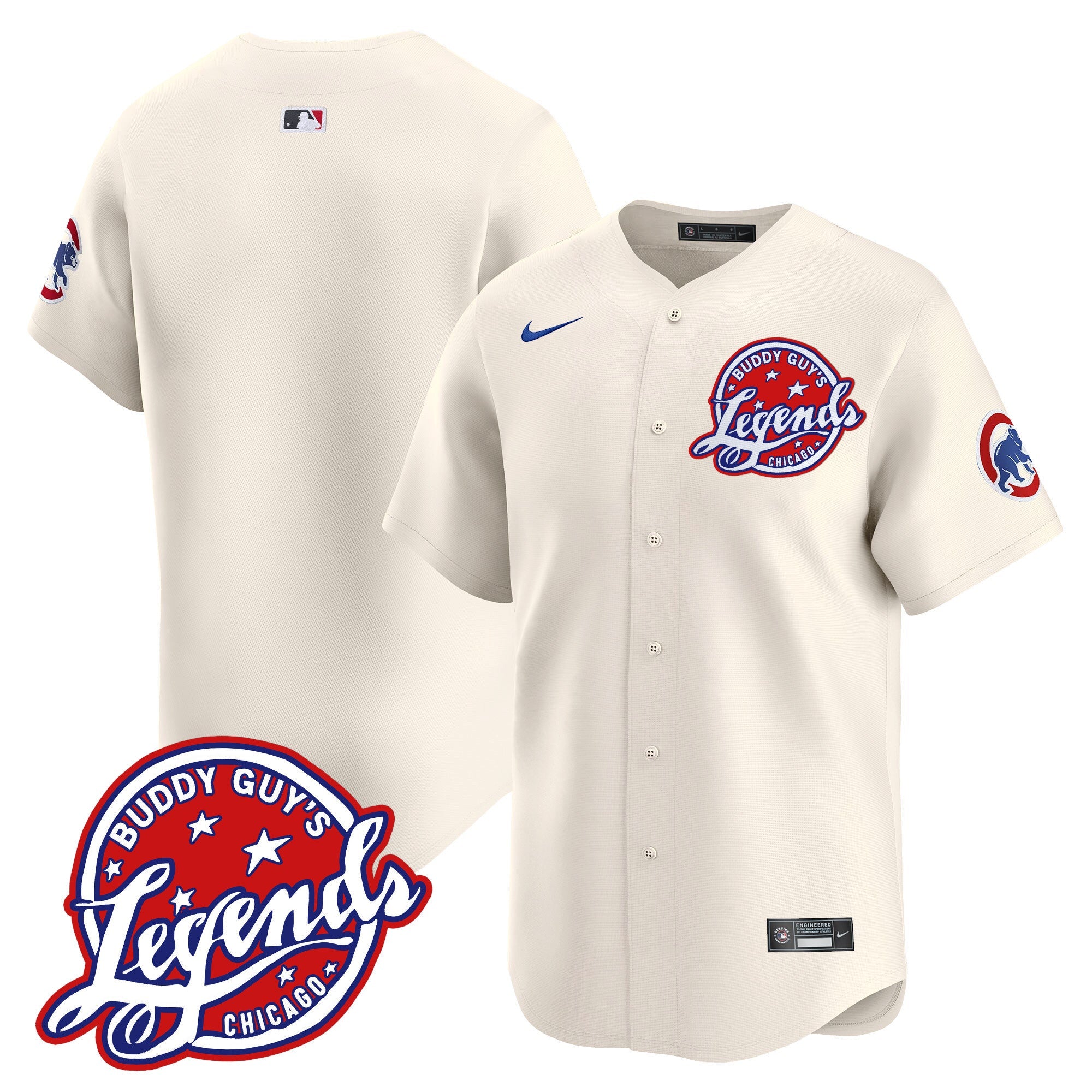 Men’s Chicago Buddy Guy’s Legends Vapor Premier Limited Jersey