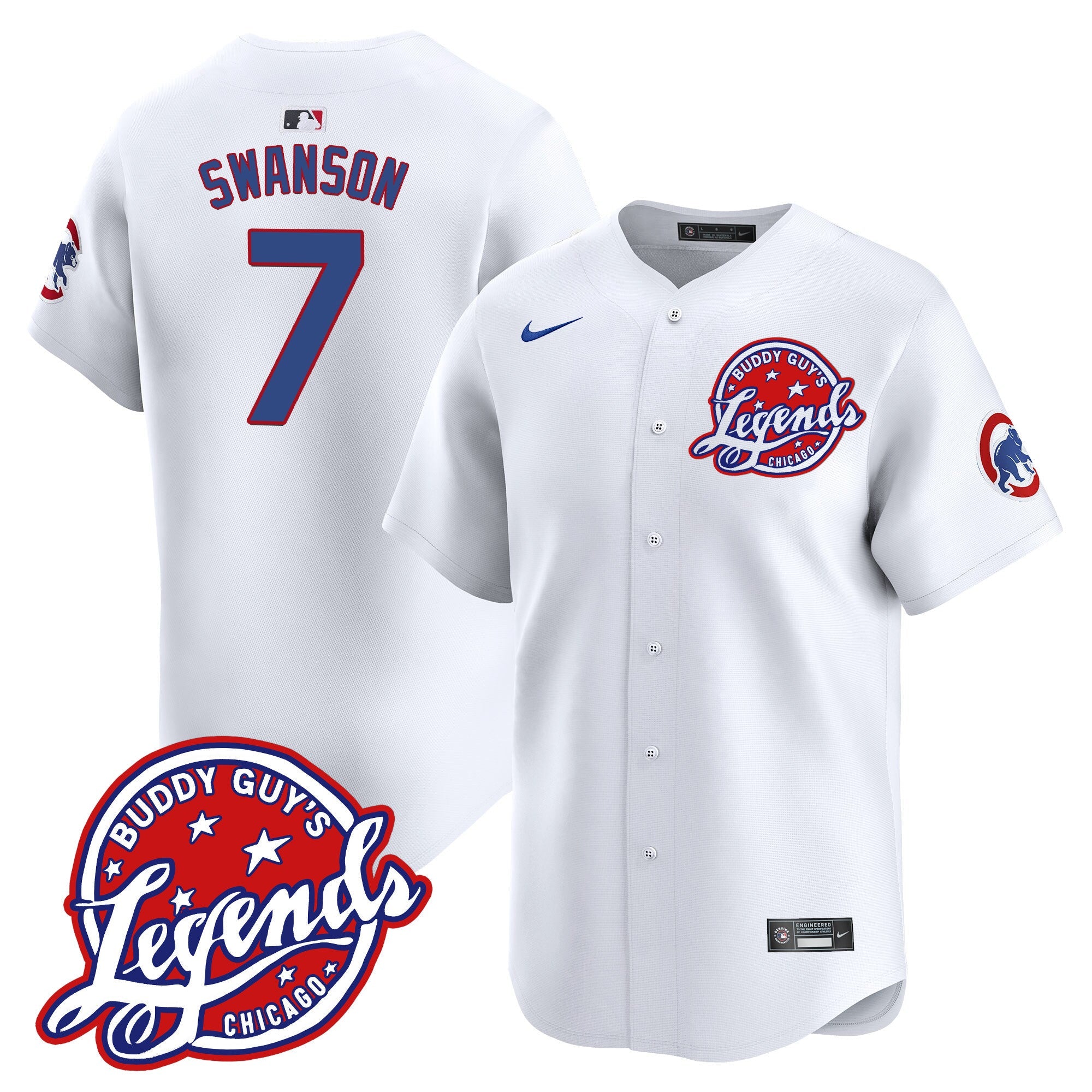 Men’s Chicago Buddy Guy’s Legends Vapor Premier Limited Jersey