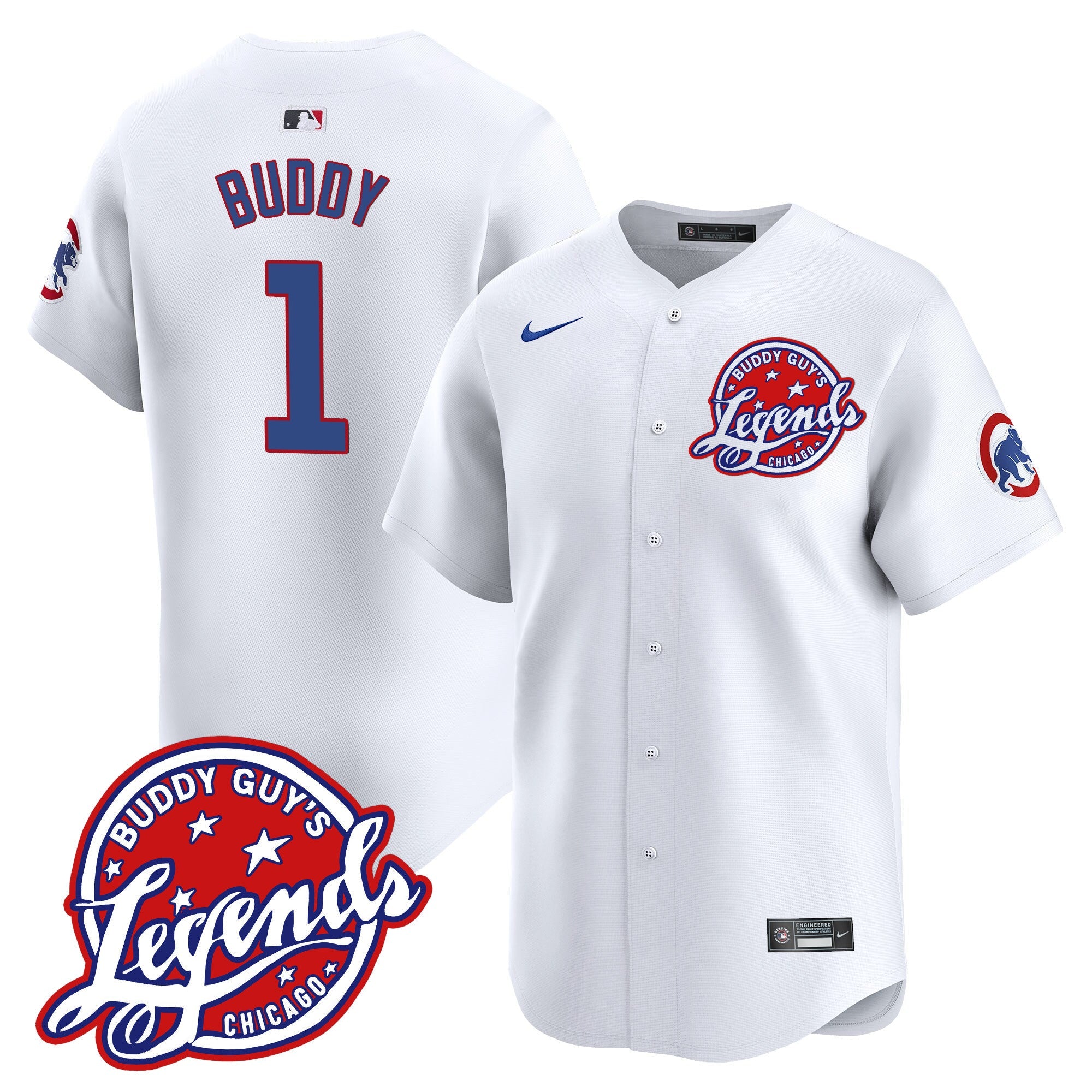 Men’s Chicago Buddy Guy’s Legends Vapor Premier Limited Jersey