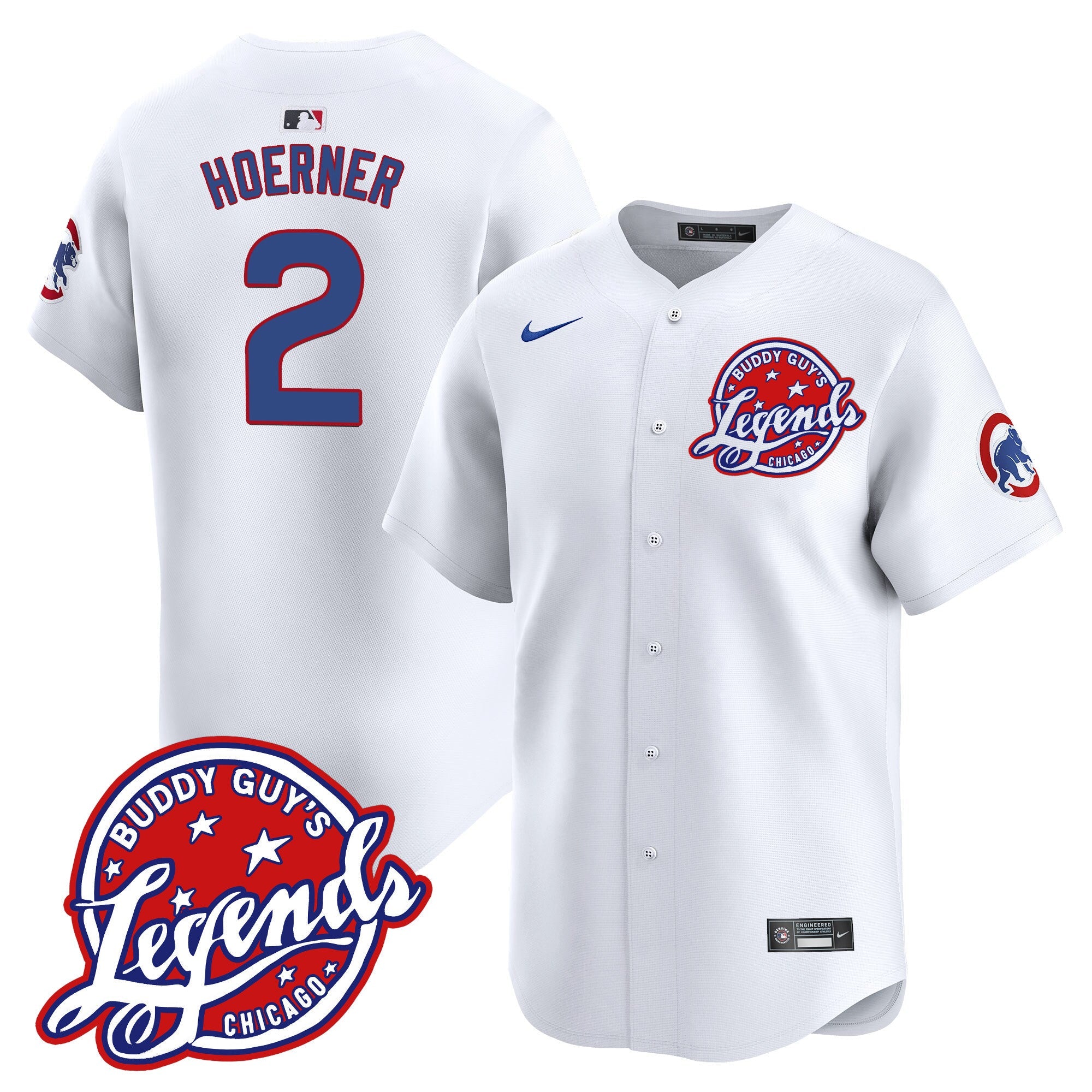Men’s Chicago Buddy Guy’s Legends Vapor Premier Limited Jersey