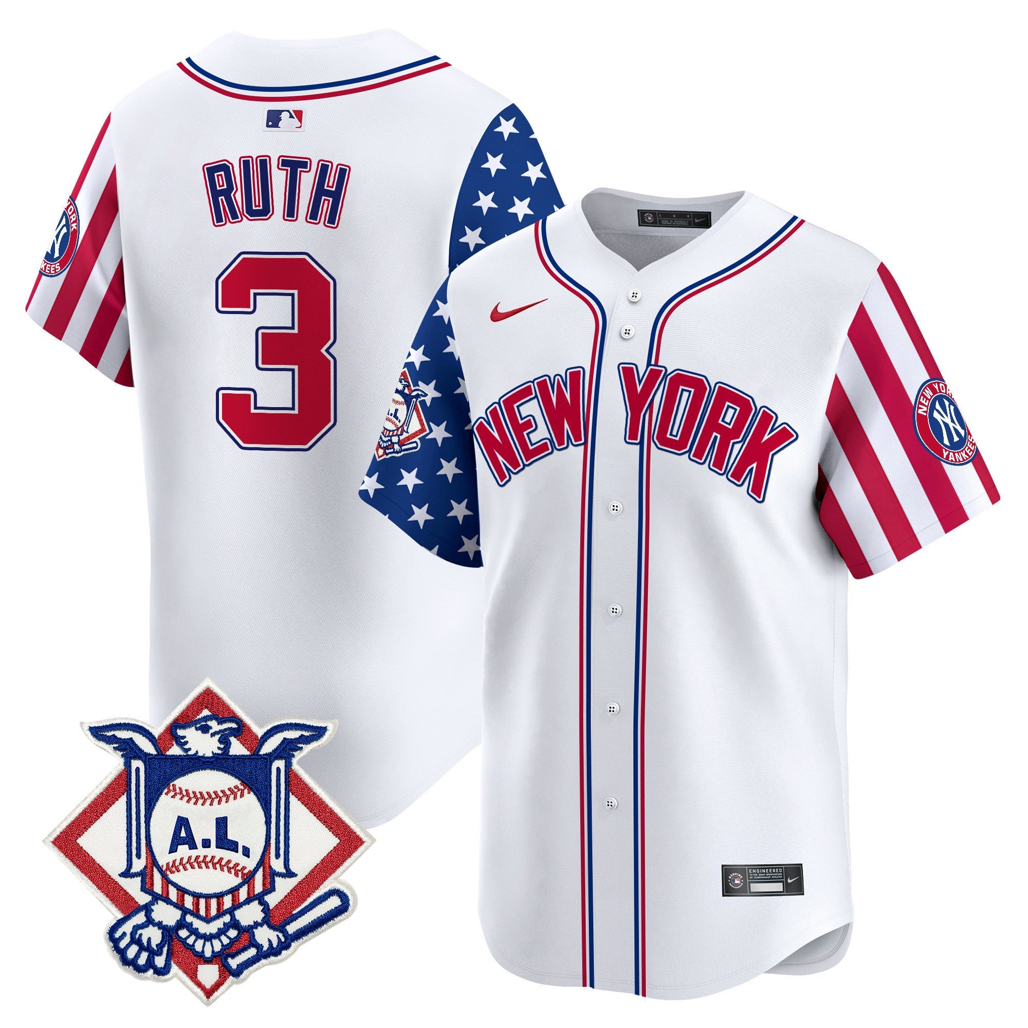 Men’s New York 2024 Fourth of July Vapor Premier Limited Jersey V2