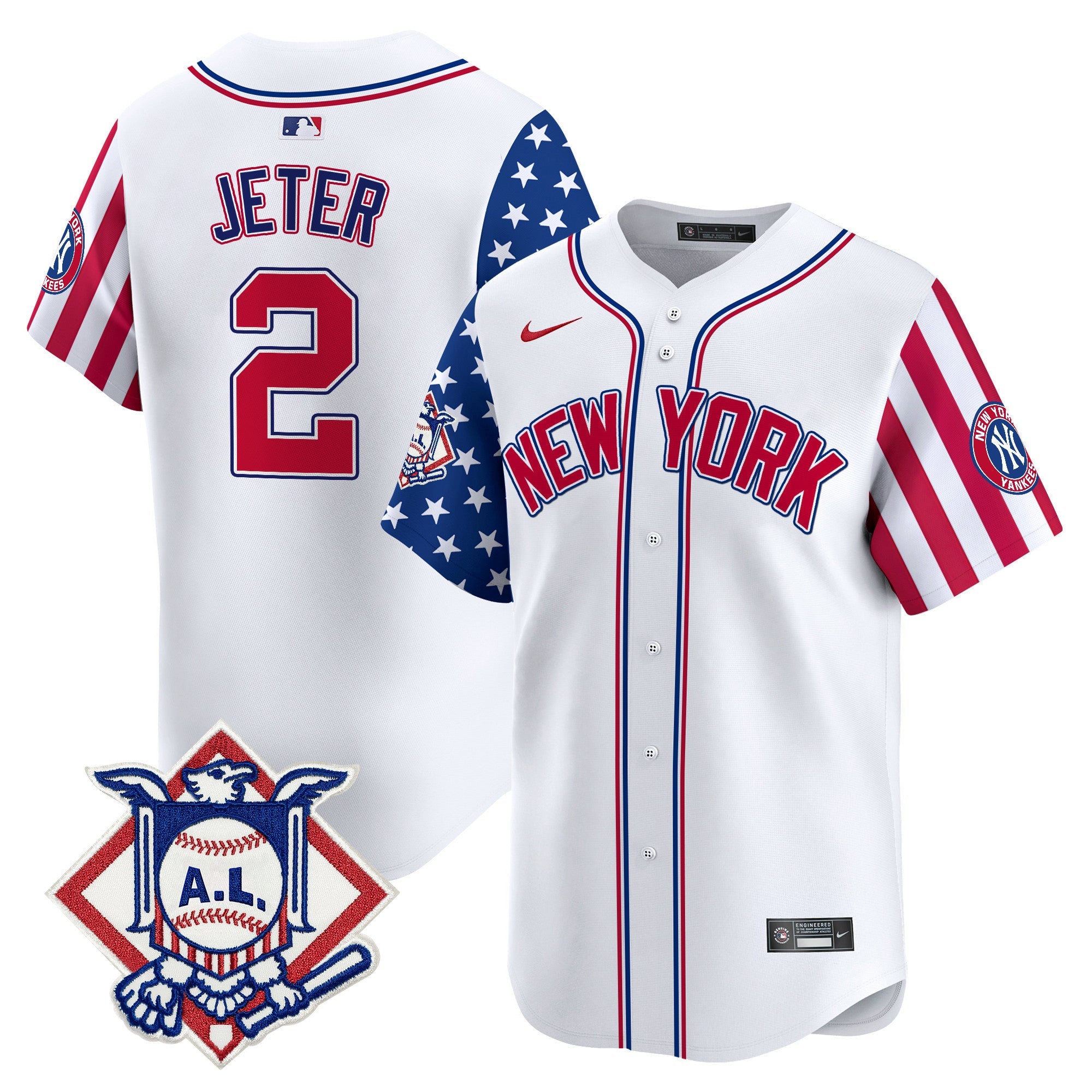 Men’s New York 2024 Fourth of July Vapor Premier Limited Jersey V2