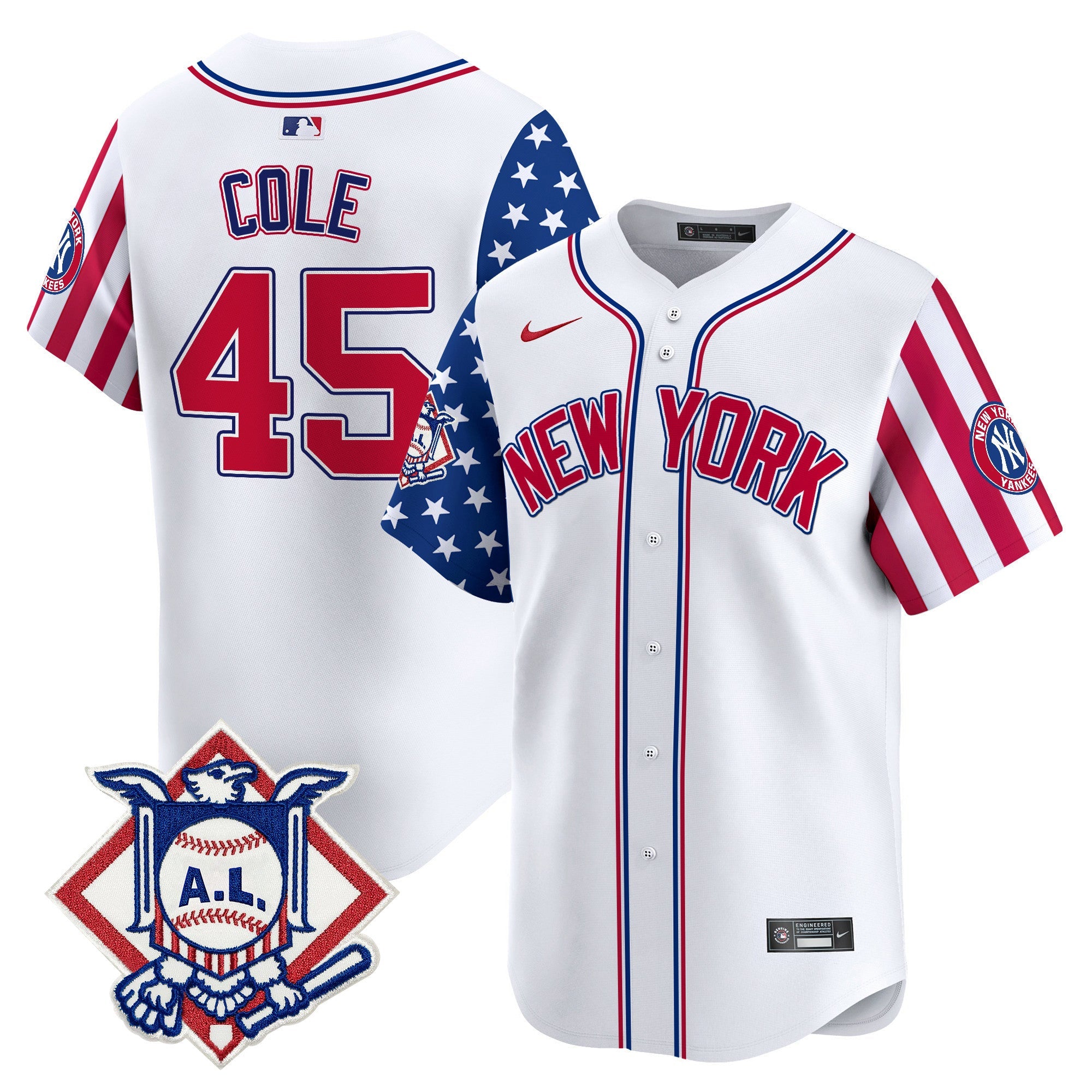 Men’s New York 2024 Fourth of July Vapor Premier Limited Jersey V2