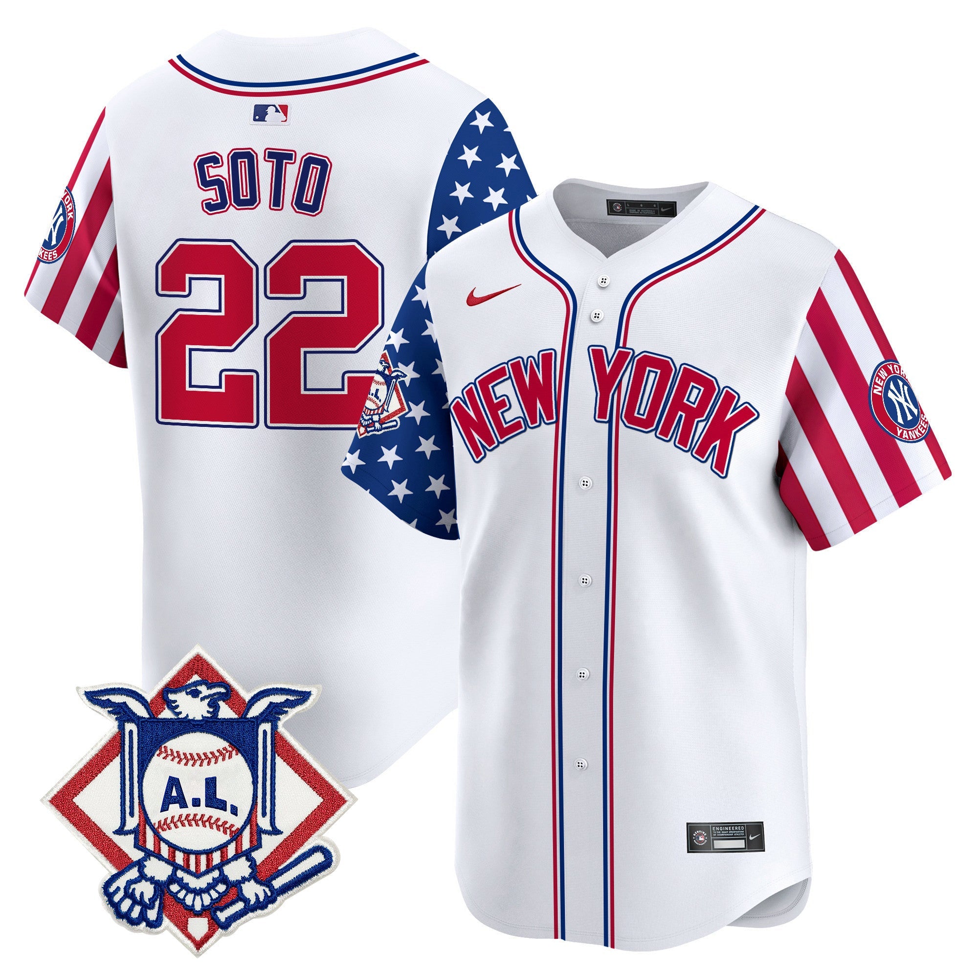 Men’s New York 2024 Fourth of July Vapor Premier Limited Jersey V2