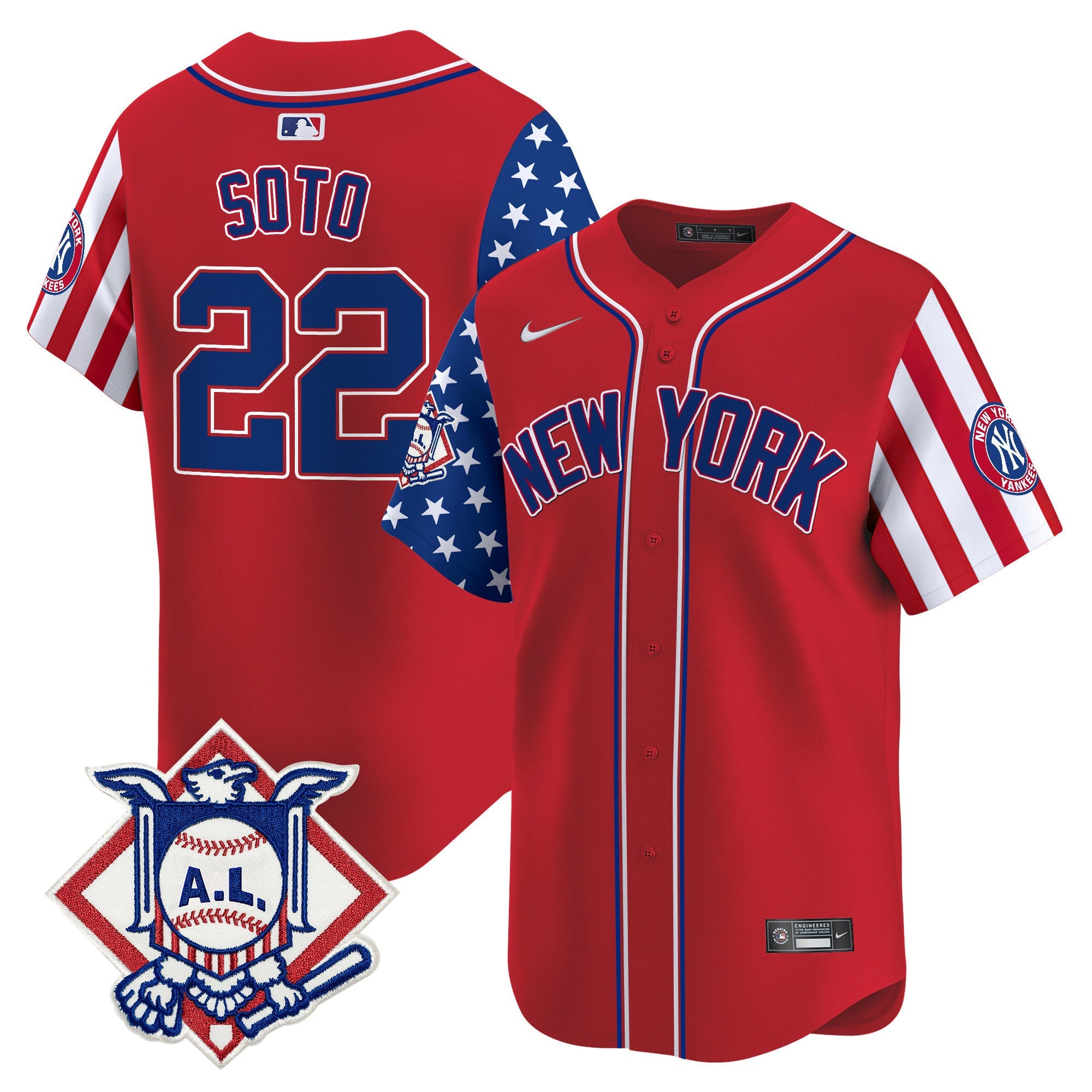 Men’s New York 2024 Fourth of July Vapor Premier Limited Jersey V2