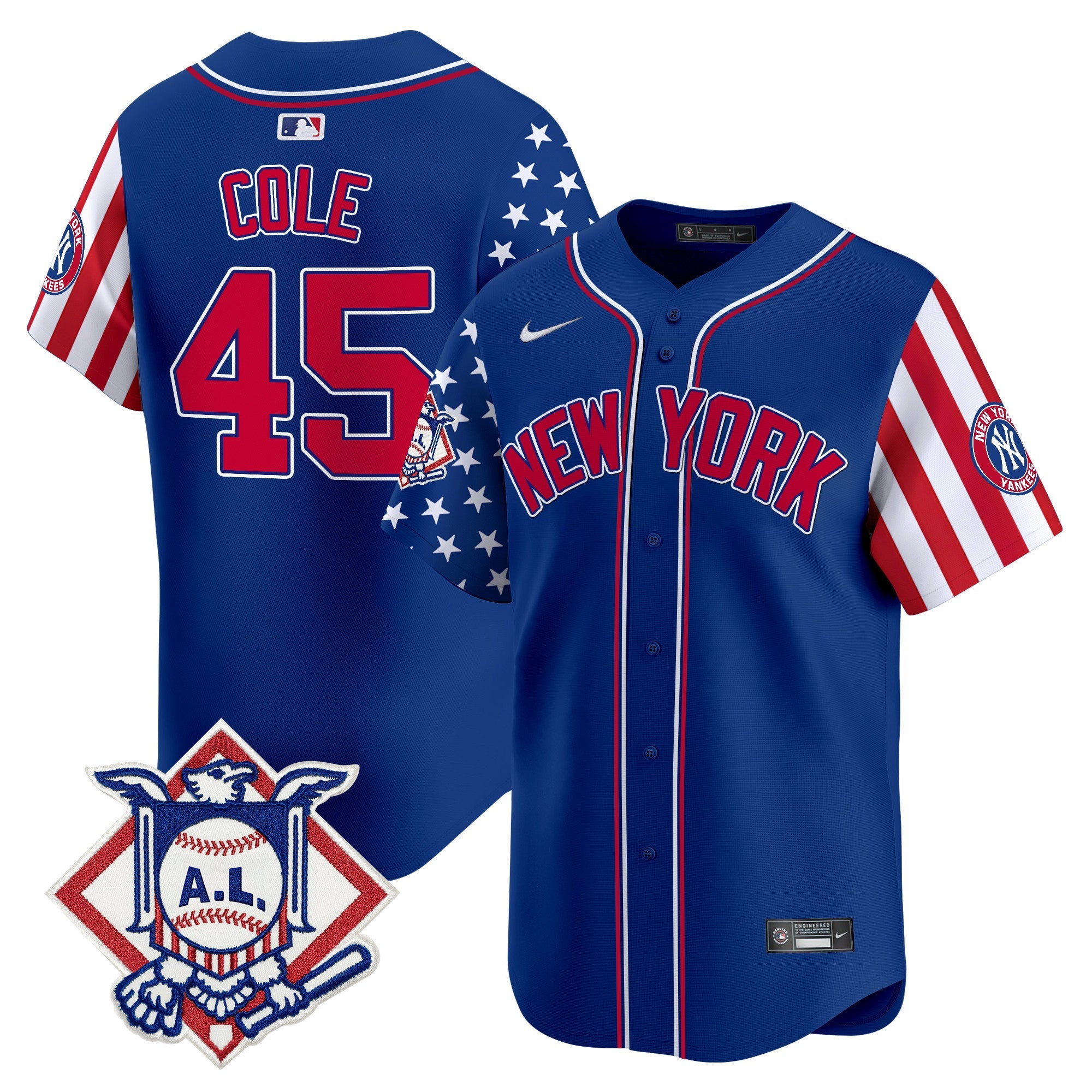 Men’s New York 2024 Fourth of July Vapor Premier Limited Jersey V2