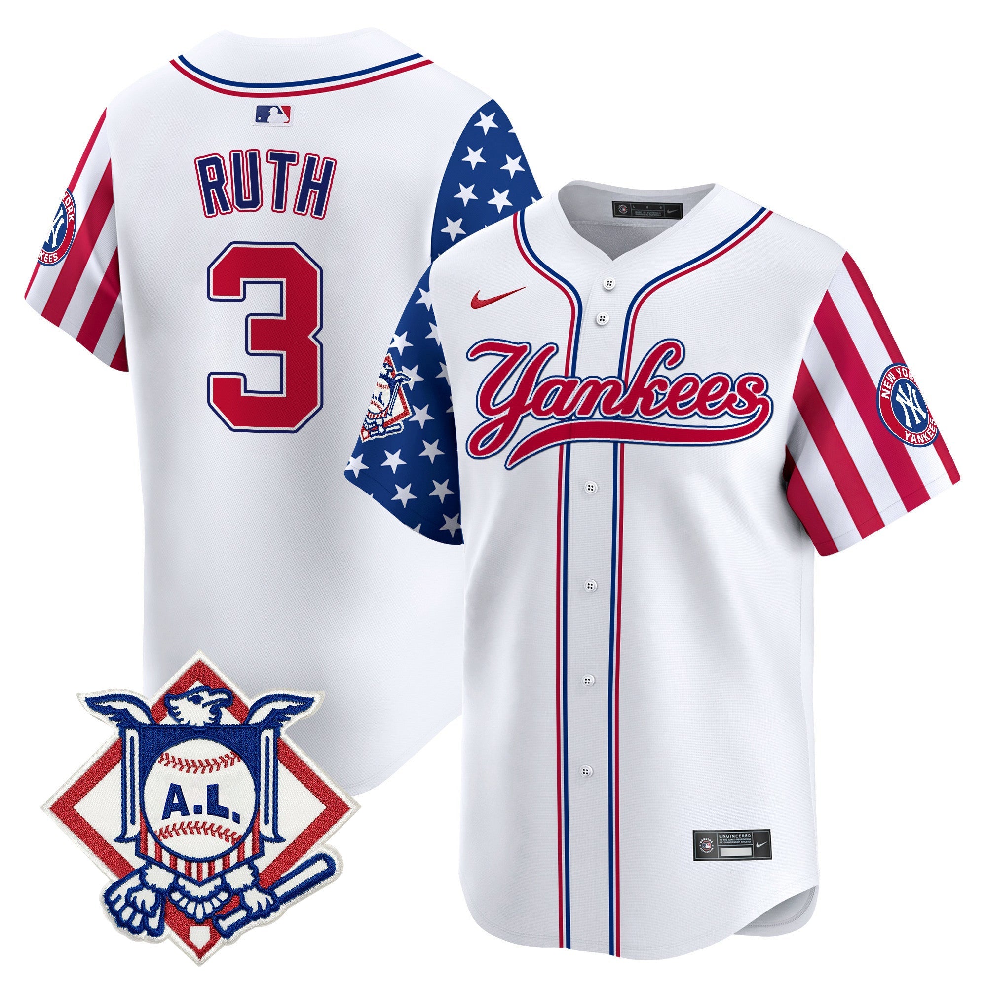 Men’s New York 2024 Fourth of July Vapor Premier Limited Jersey V3