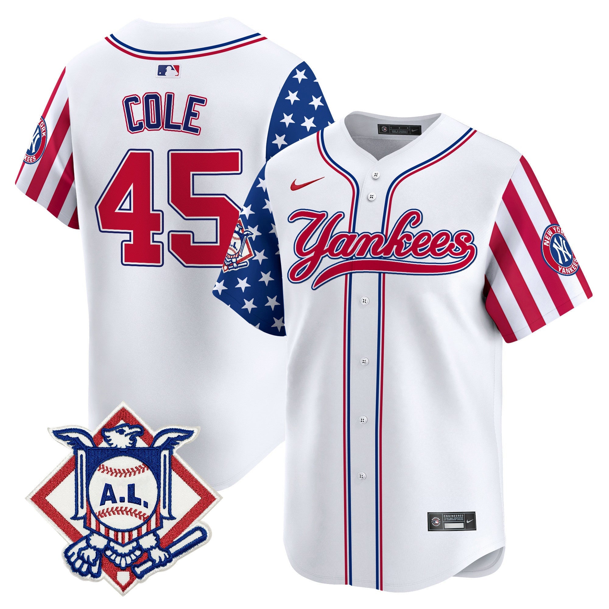 Men’s New York 2024 Fourth of July Vapor Premier Limited Jersey V3