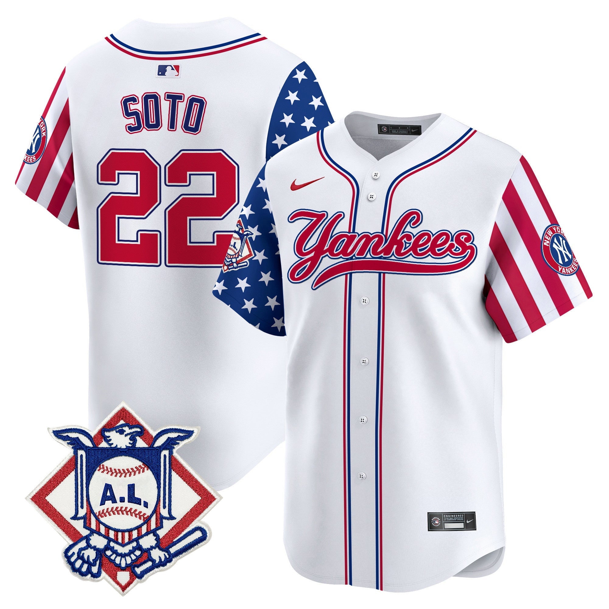 Men’s New York 2024 Fourth of July Vapor Premier Limited Jersey V3