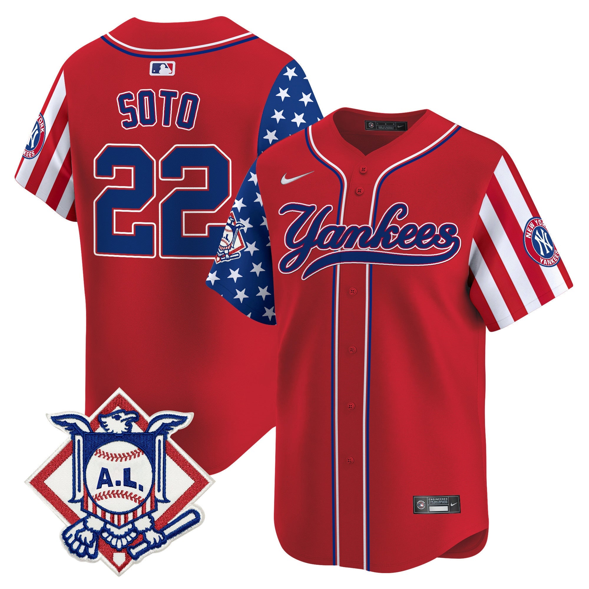 Men’s New York 2024 Fourth of July Vapor Premier Limited Jersey V3