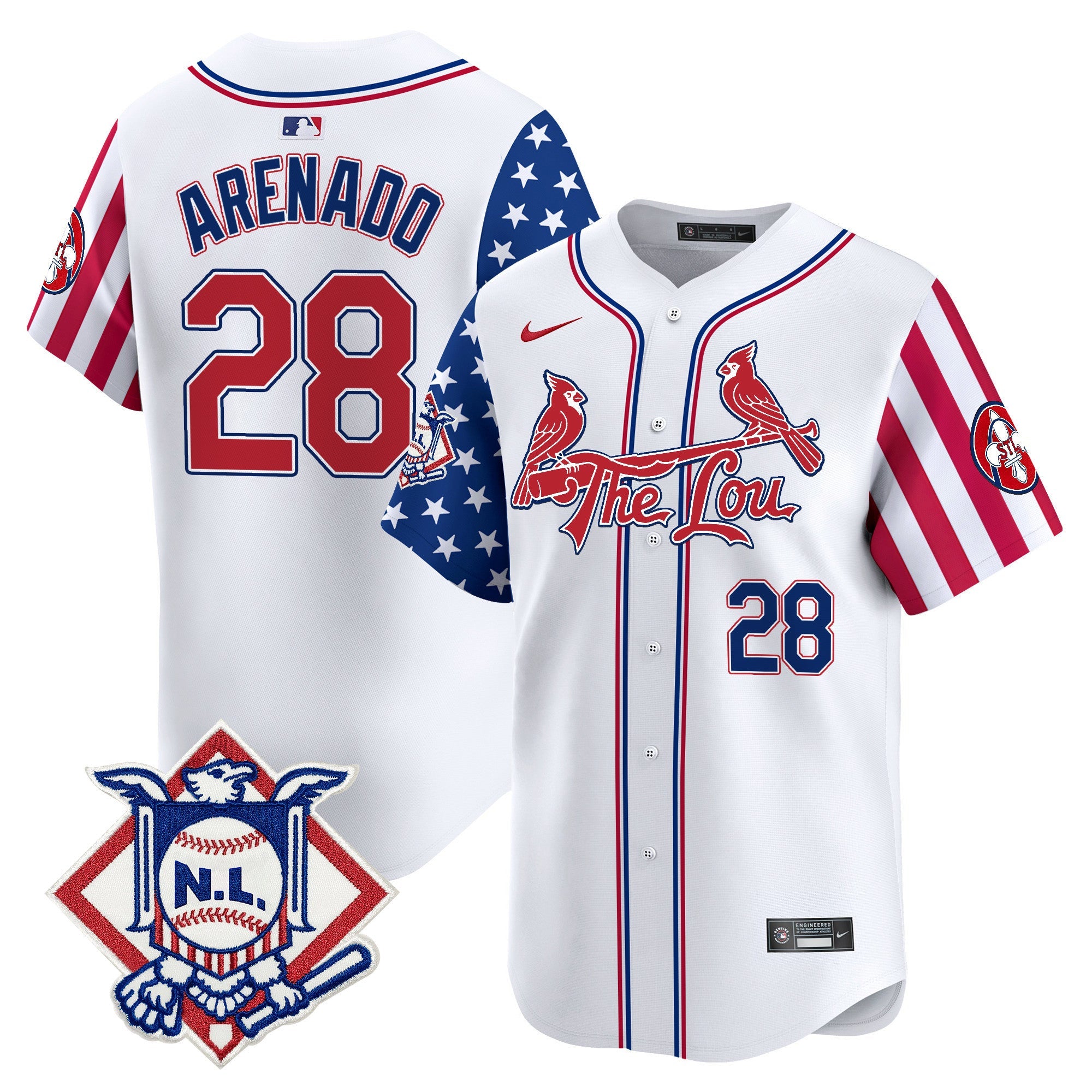 Men’s St. Louis 2024 Fourth of July Vapor Premier Limited Jersey