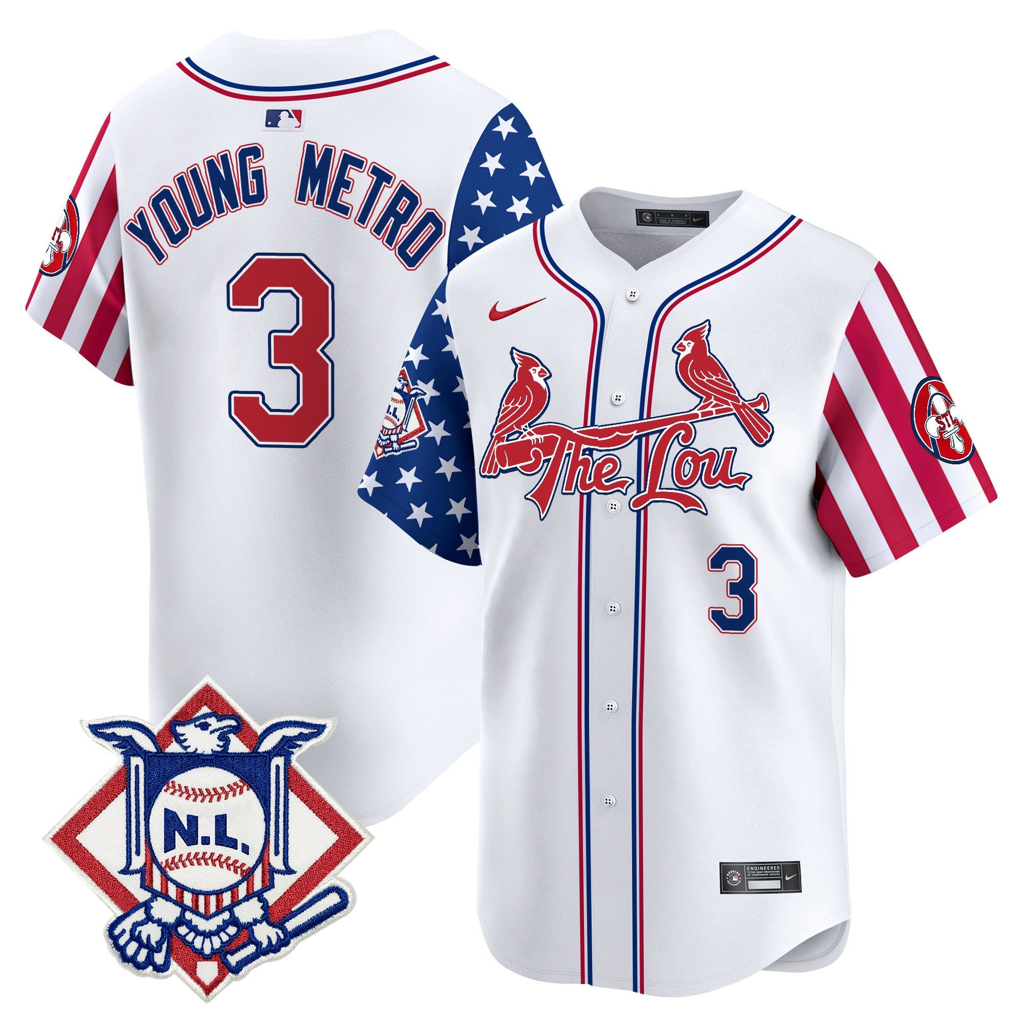 Men’s St. Louis 2024 Fourth of July Vapor Premier Limited Jersey