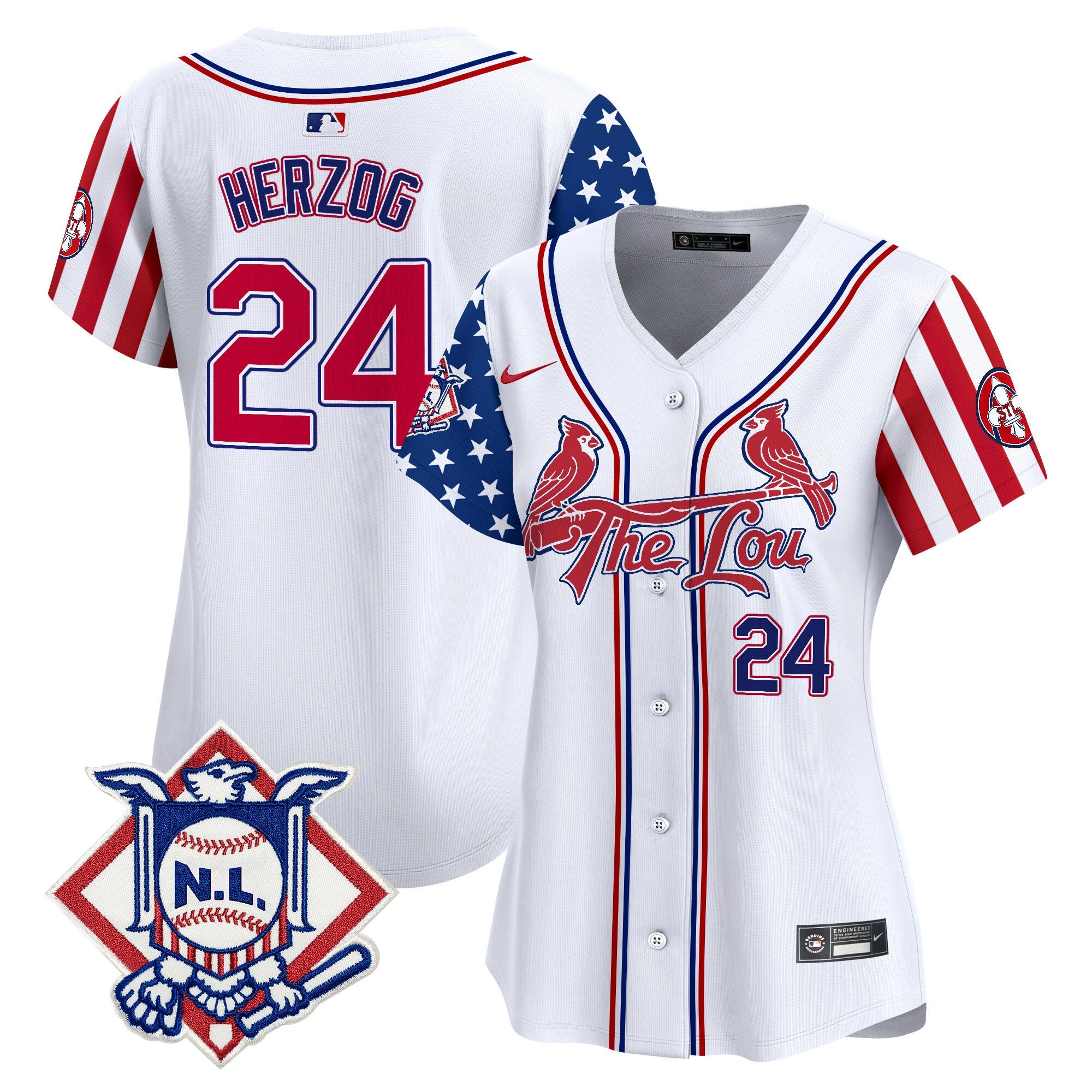 Women’s St. Louis 2024 Fourth of July Vapor Premier Limited Jersey