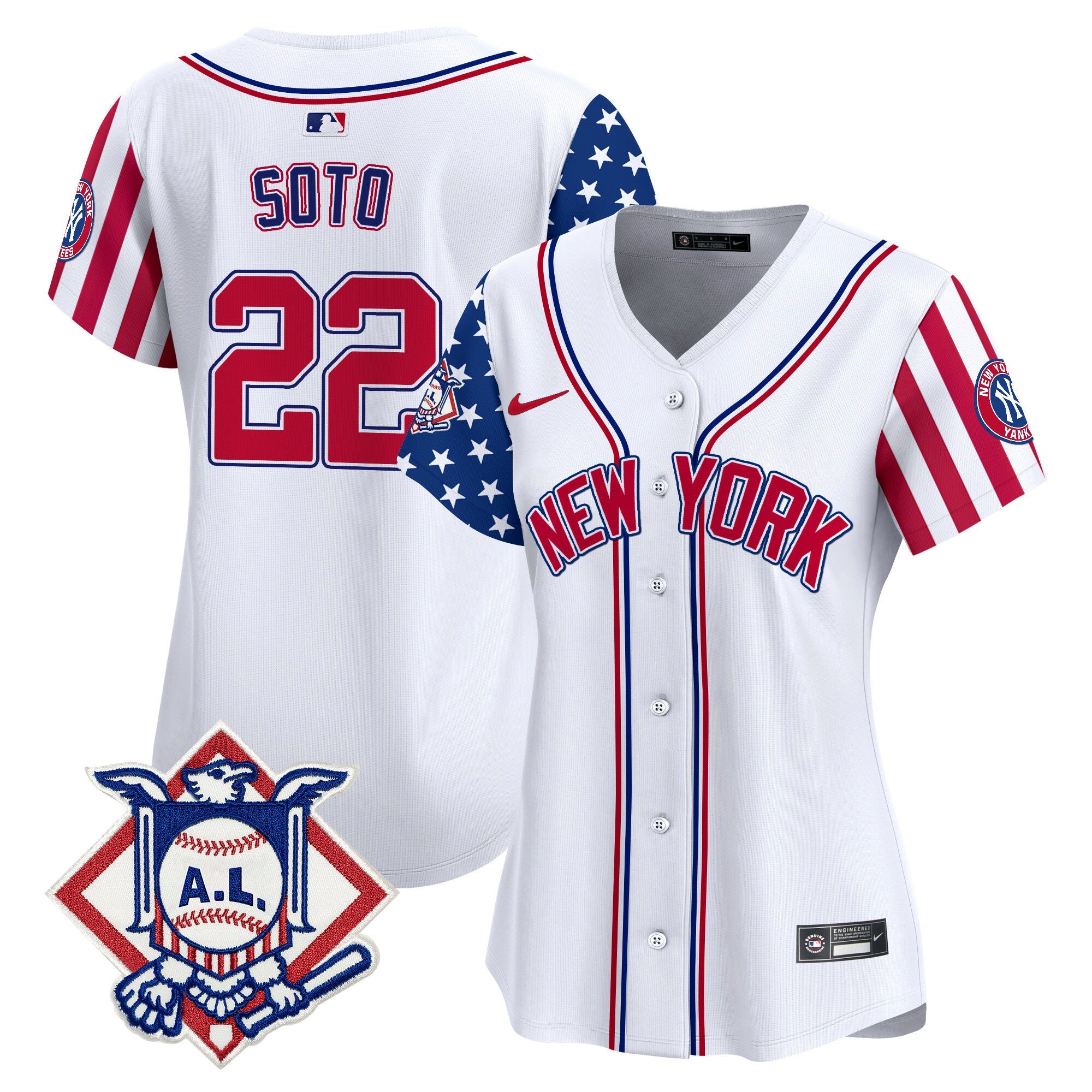 Women’s New York 2024 Fourth of July Vapor Premier Limited Jersey V2