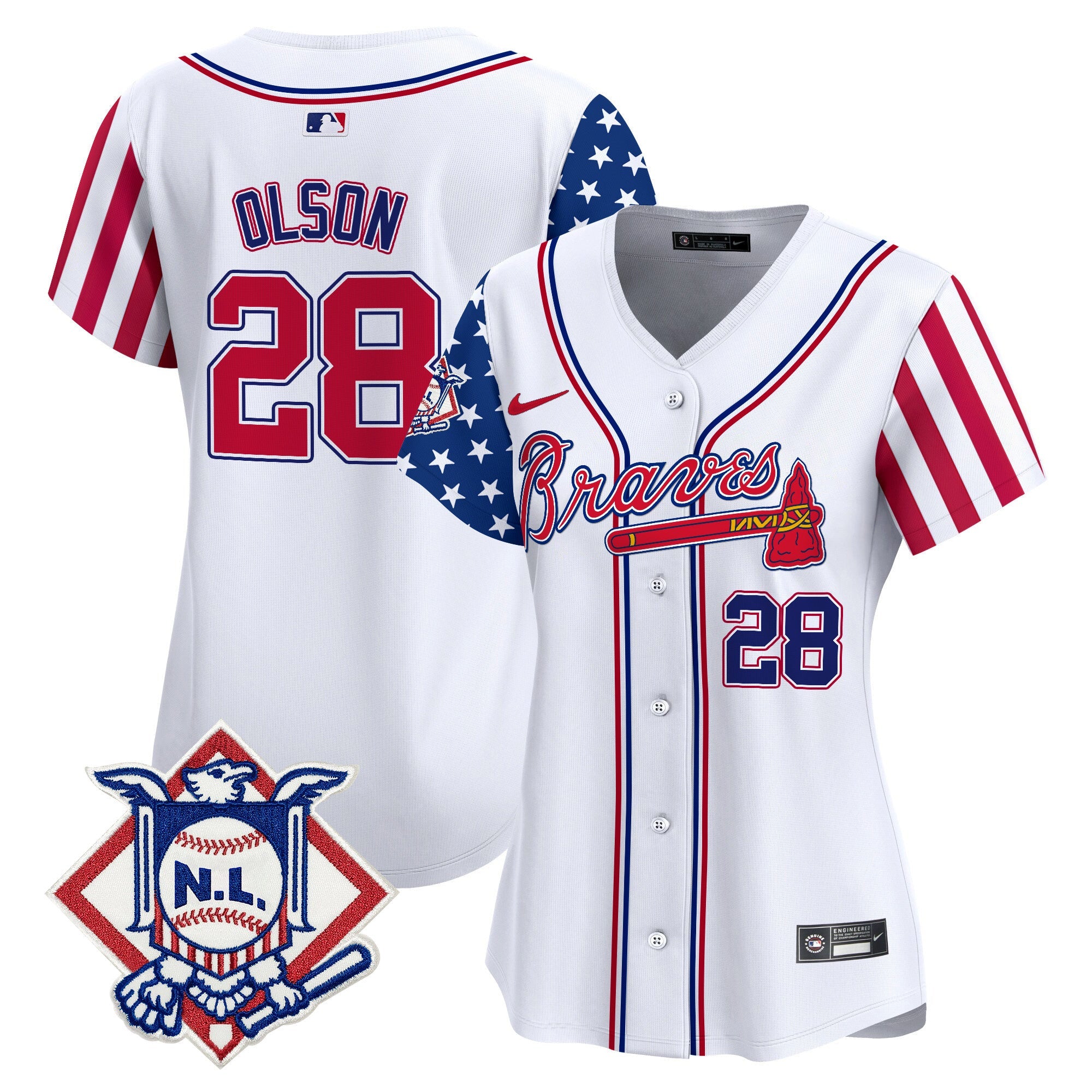 Women’s Atlanta 2024 Fourth of July Vapor Premier Limited Jersey V2