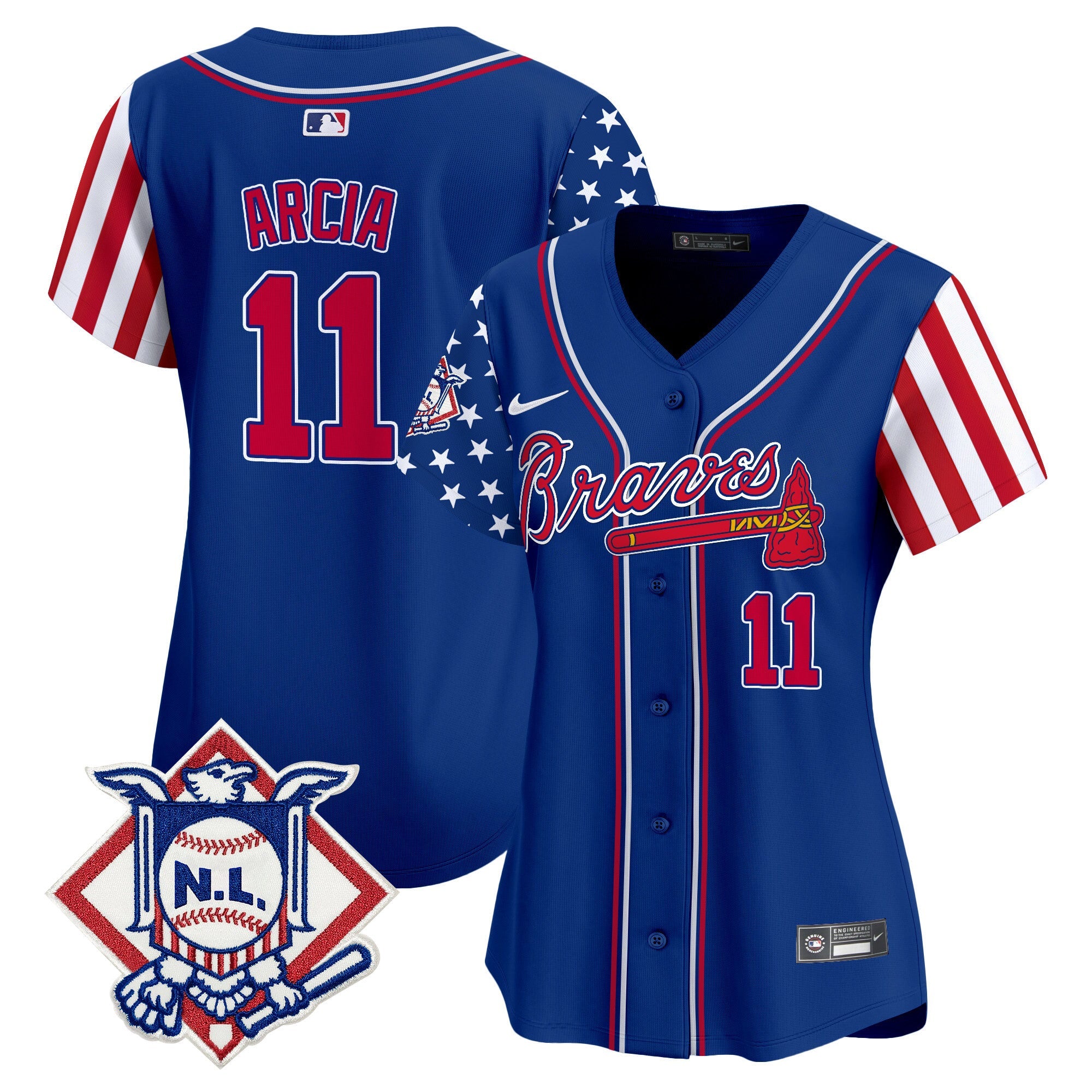 Women’s Atlanta 2024 Fourth of July Vapor Premier Limited Jersey V2