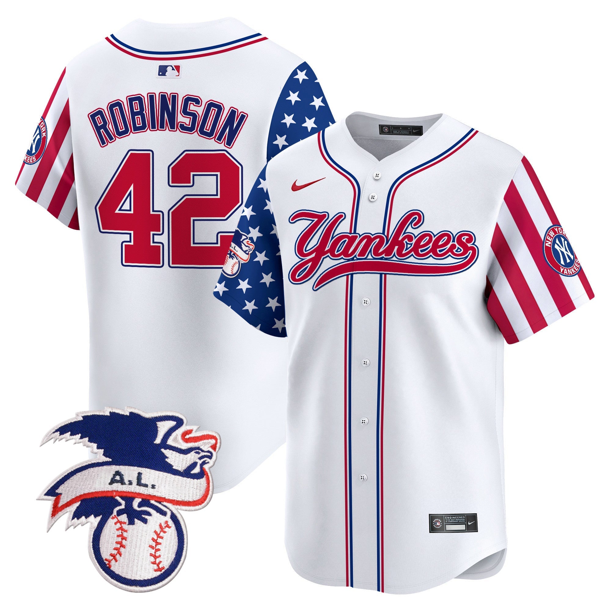 Men’s New York 2024 Fourth of July Vapor Premier Limited Jersey V7