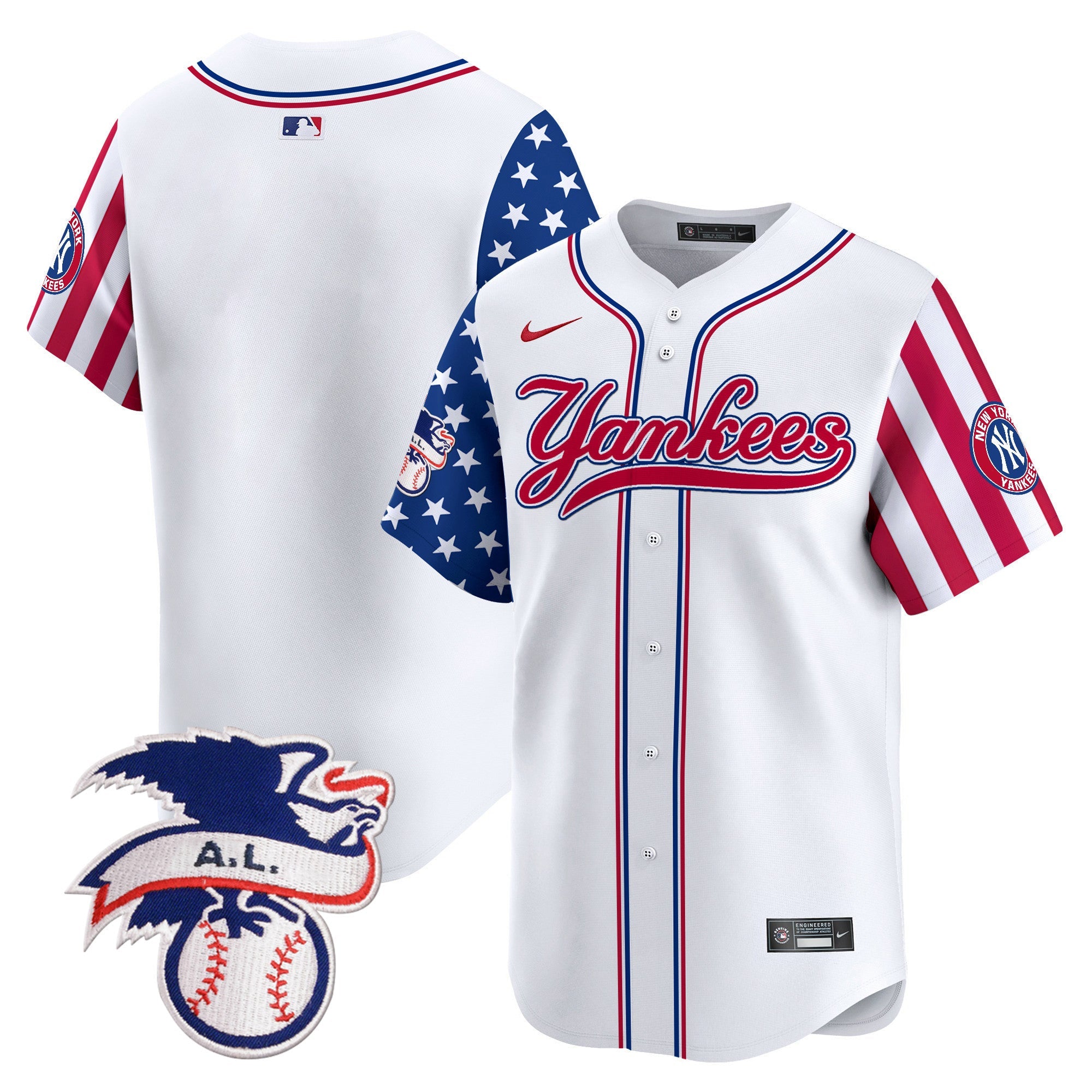 Men’s New York 2024 Fourth of July Vapor Premier Limited Jersey V7