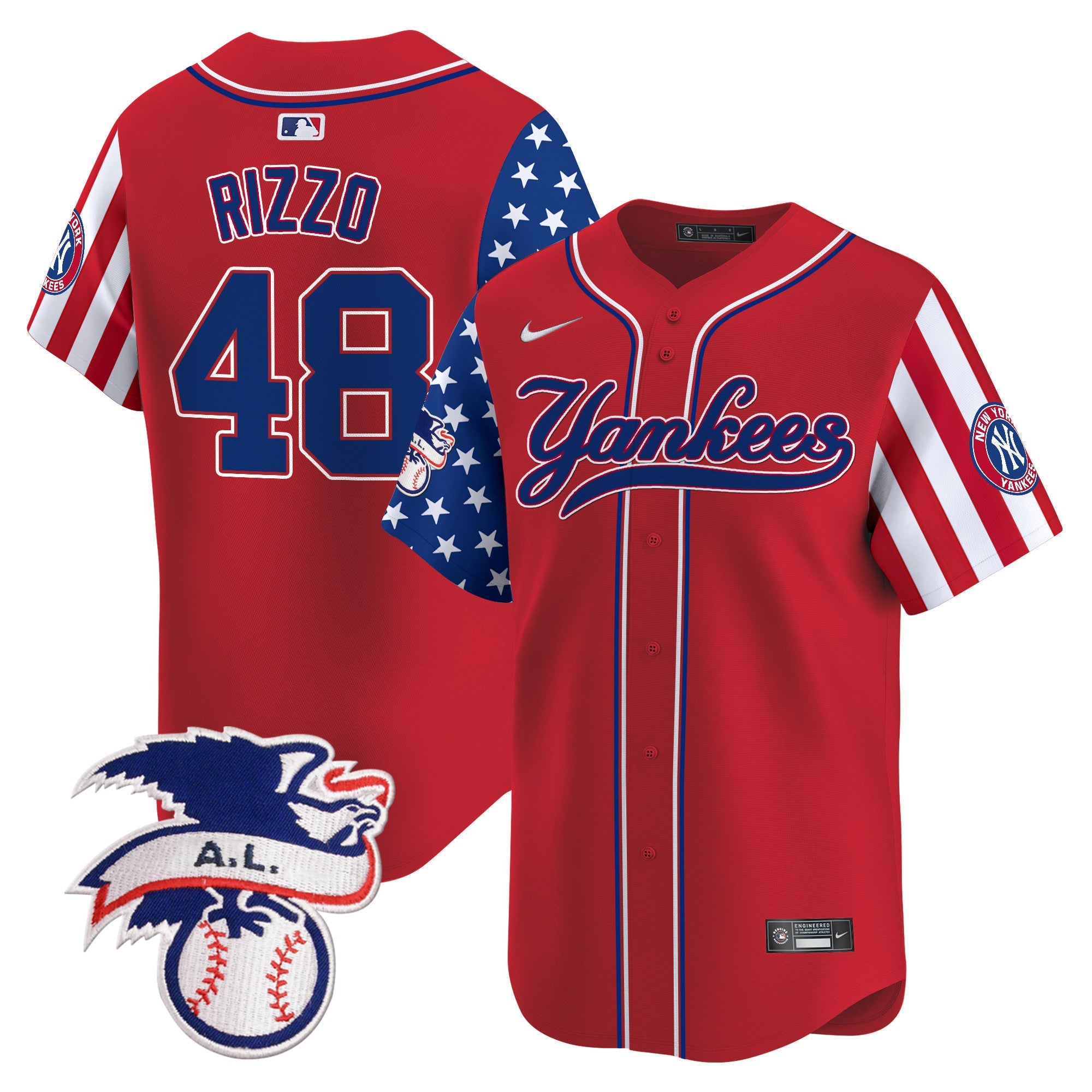 Men’s New York 2024 Fourth of July Vapor Premier Limited Jersey V7