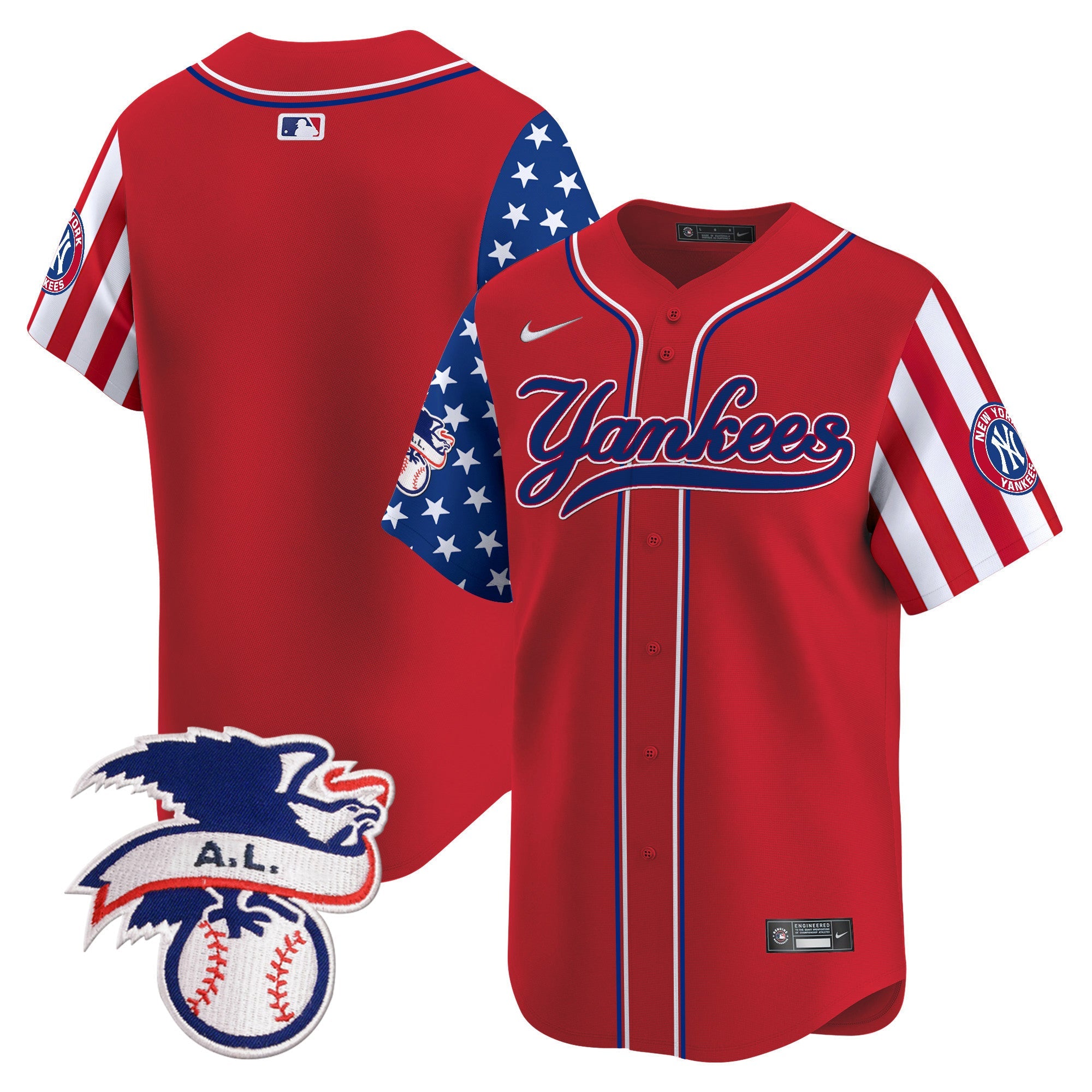 Men’s New York 2024 Fourth of July Vapor Premier Limited Jersey V7