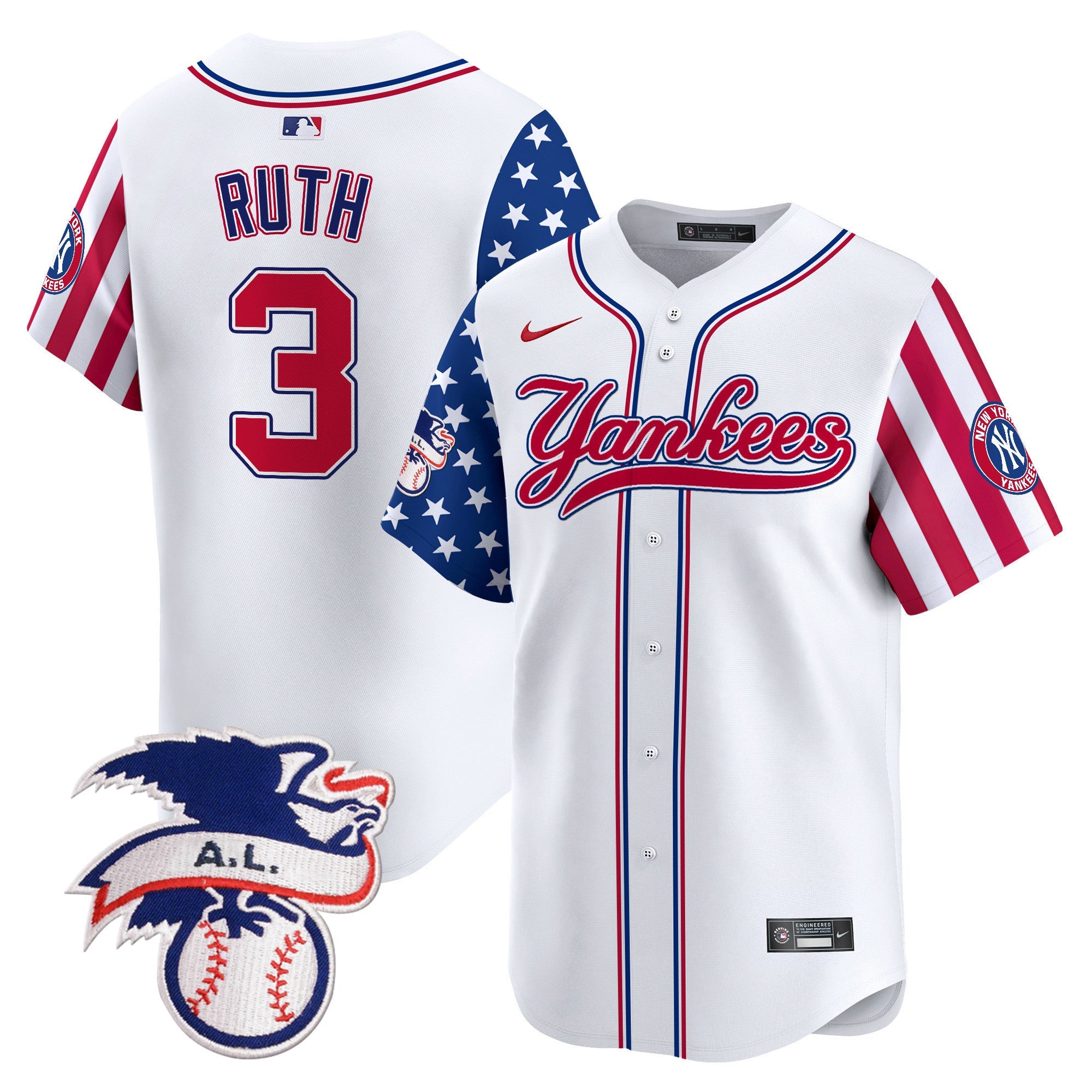 Men’s New York 2024 Fourth of July Vapor Premier Limited Jersey V7